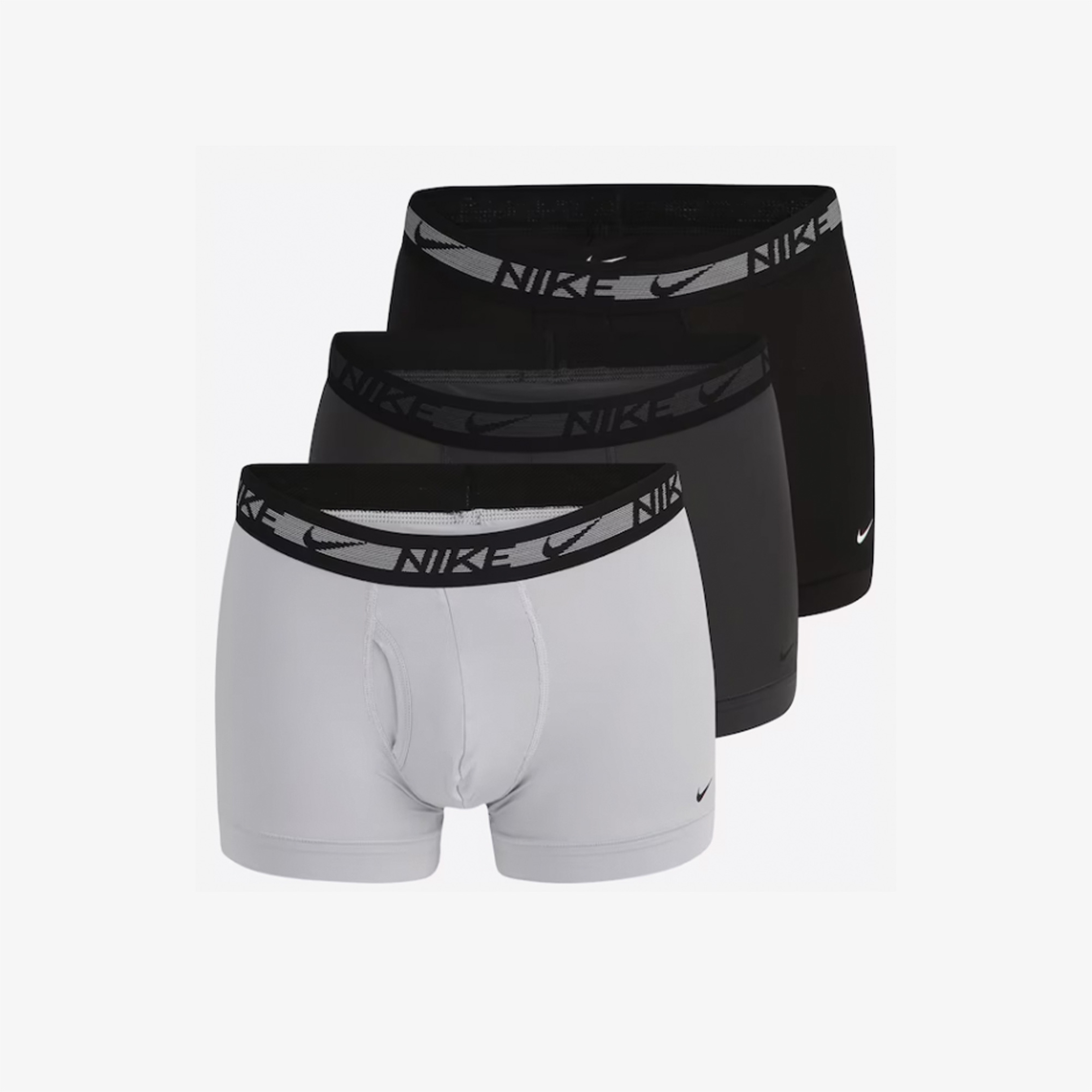 Nike Trunk 3'lü Erkek Gri Boxer
