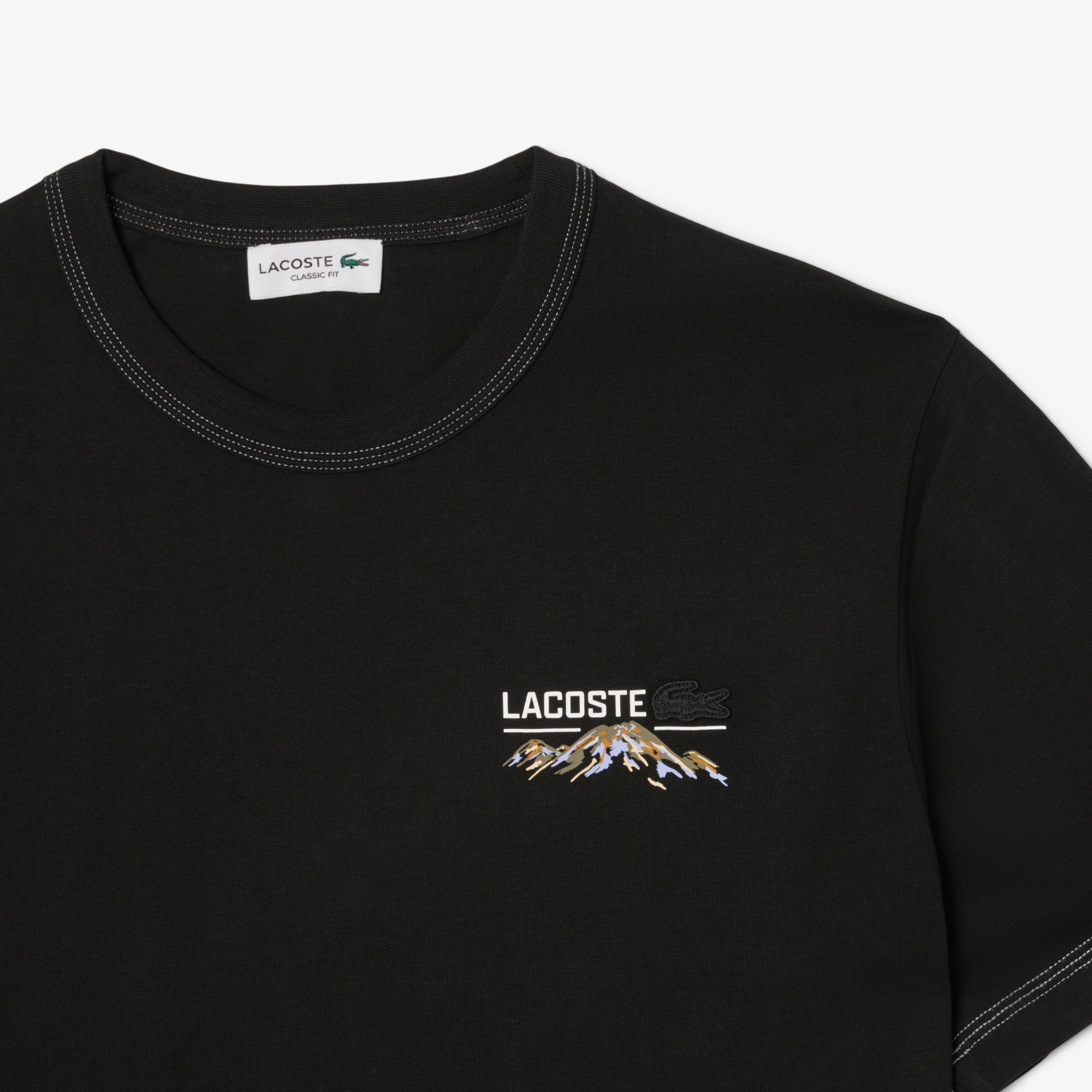 Lacoste Erkek Siyah T-Shirt