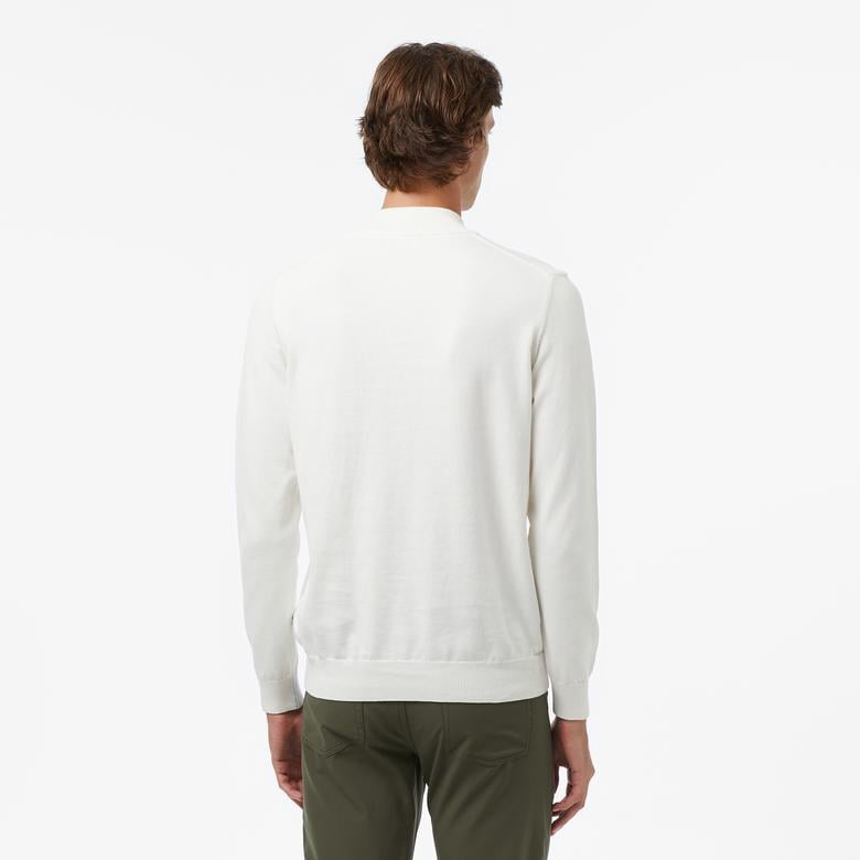 Nautica Erkek Krem Classic Fit Kazak