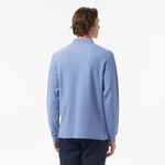 Nautica Classic Fit Uzun Kollu Polo Yaka Erkek Mavi T-shirt