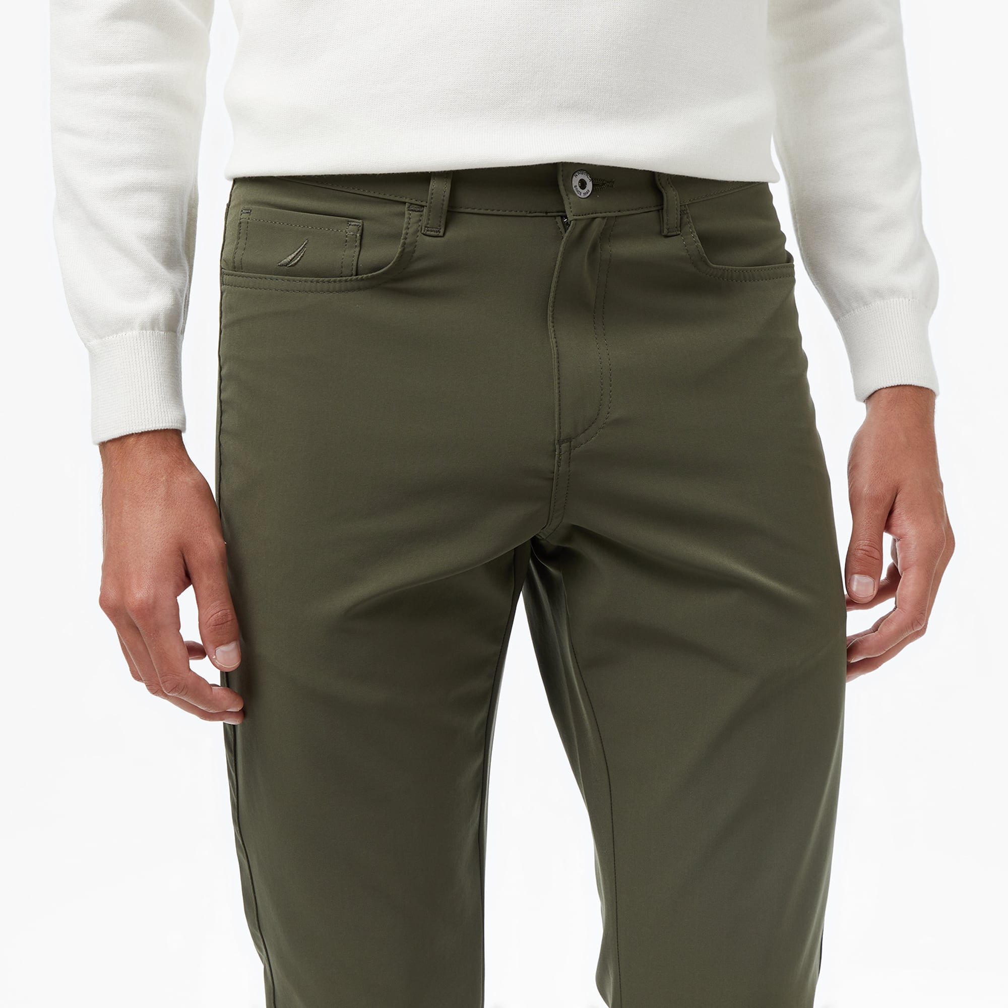 Nautica Erkek Yeşil Slim Fit Pantolon