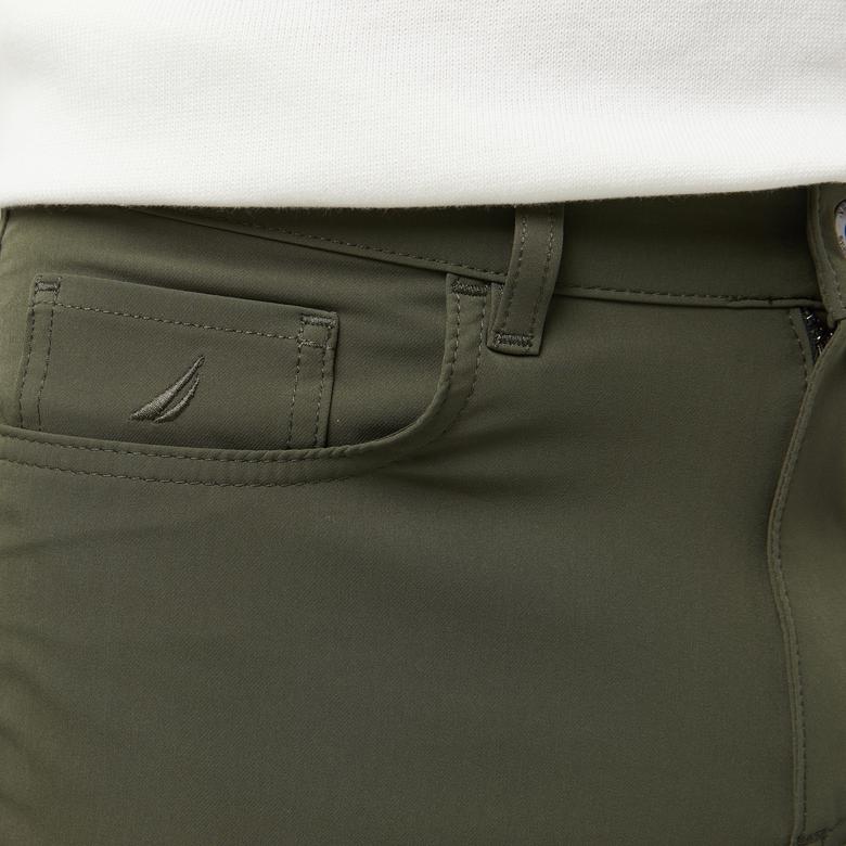Nautica Erkek Yeşil Slim Fit Pantolon