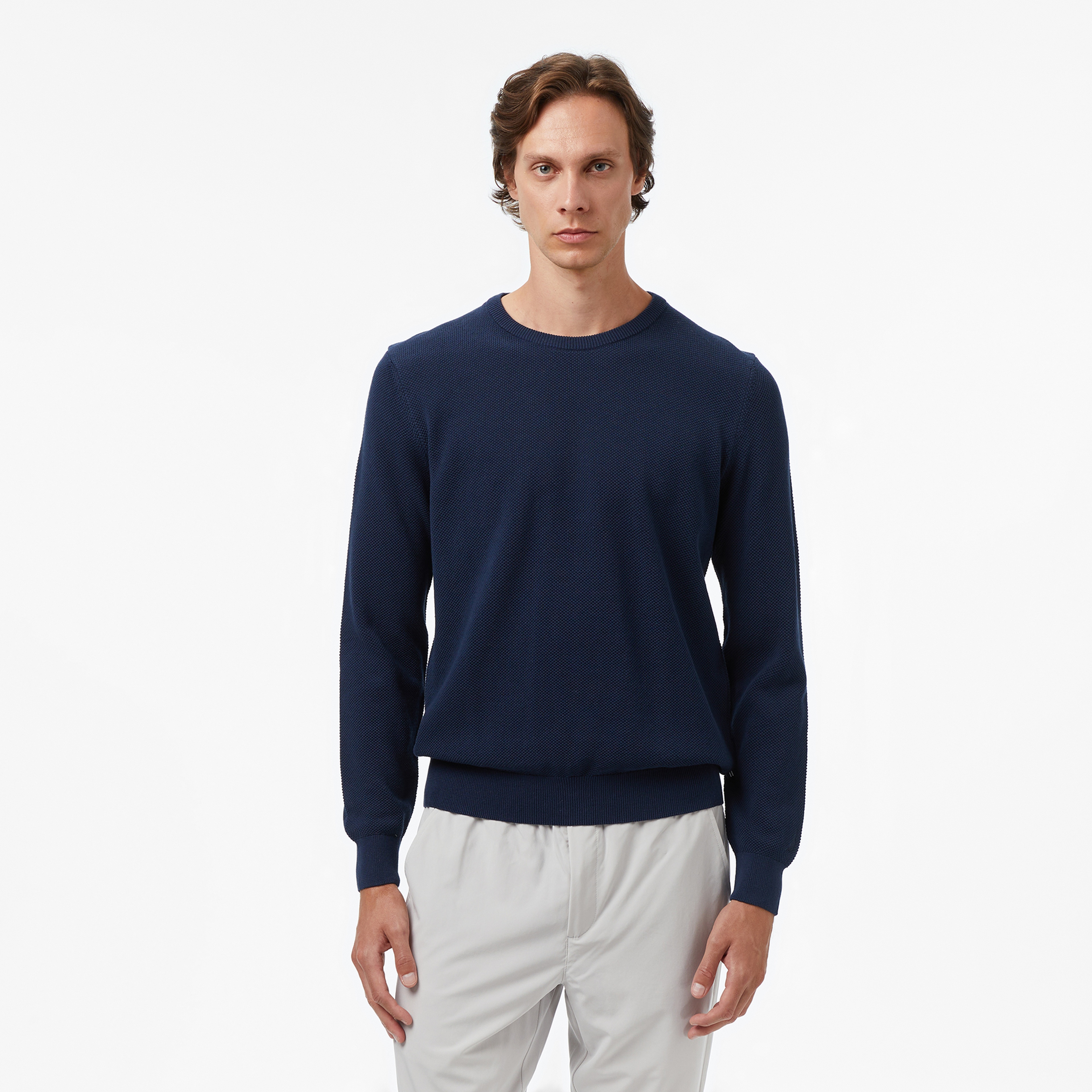 Nautica Erkek Lacivert Classic Fit Kazak