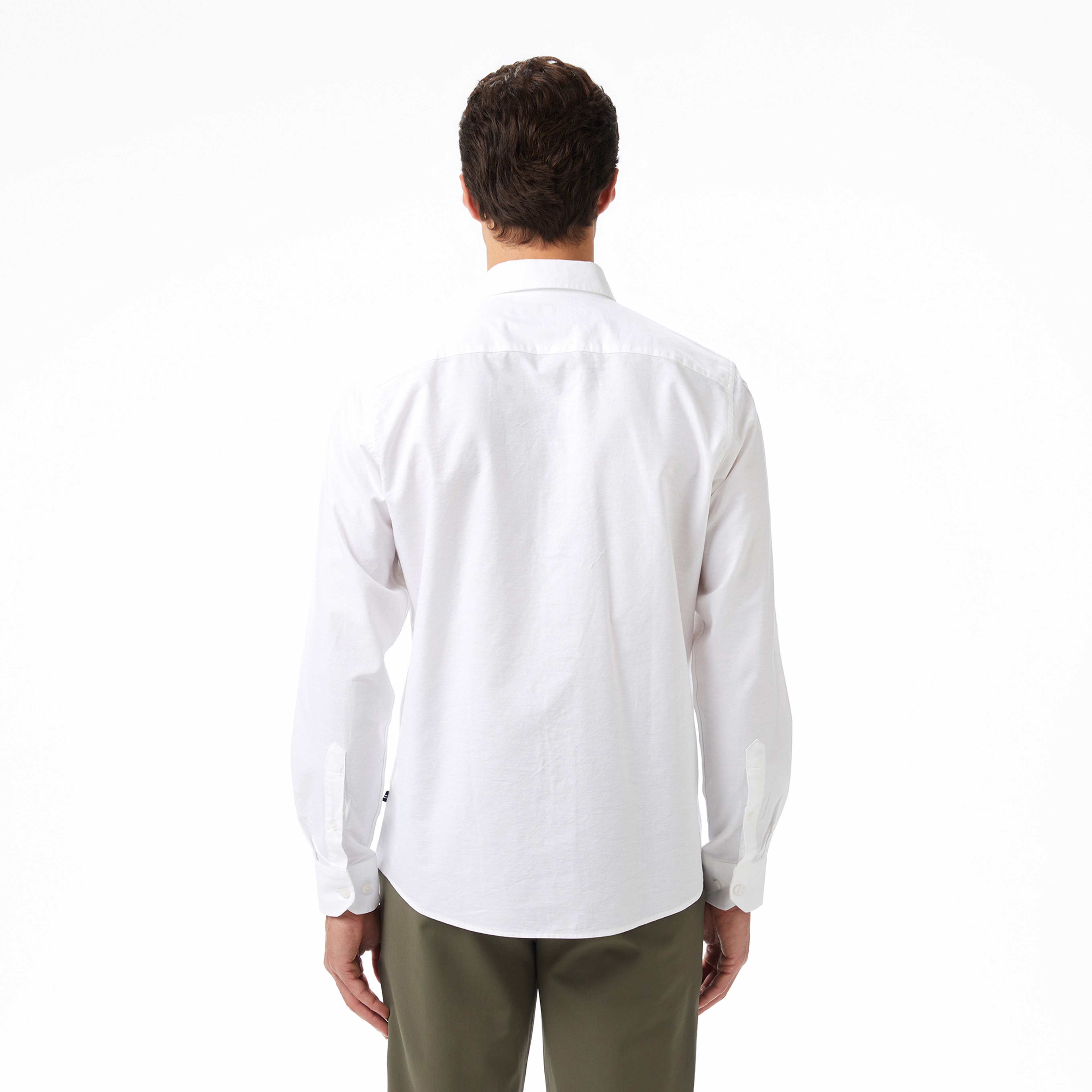 Nautica Erkek Beyaz Classic Fit Gömlek