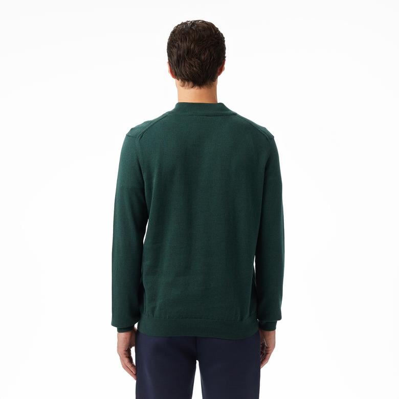 Nautica Erkek Yeşil Classic Fit Kazak