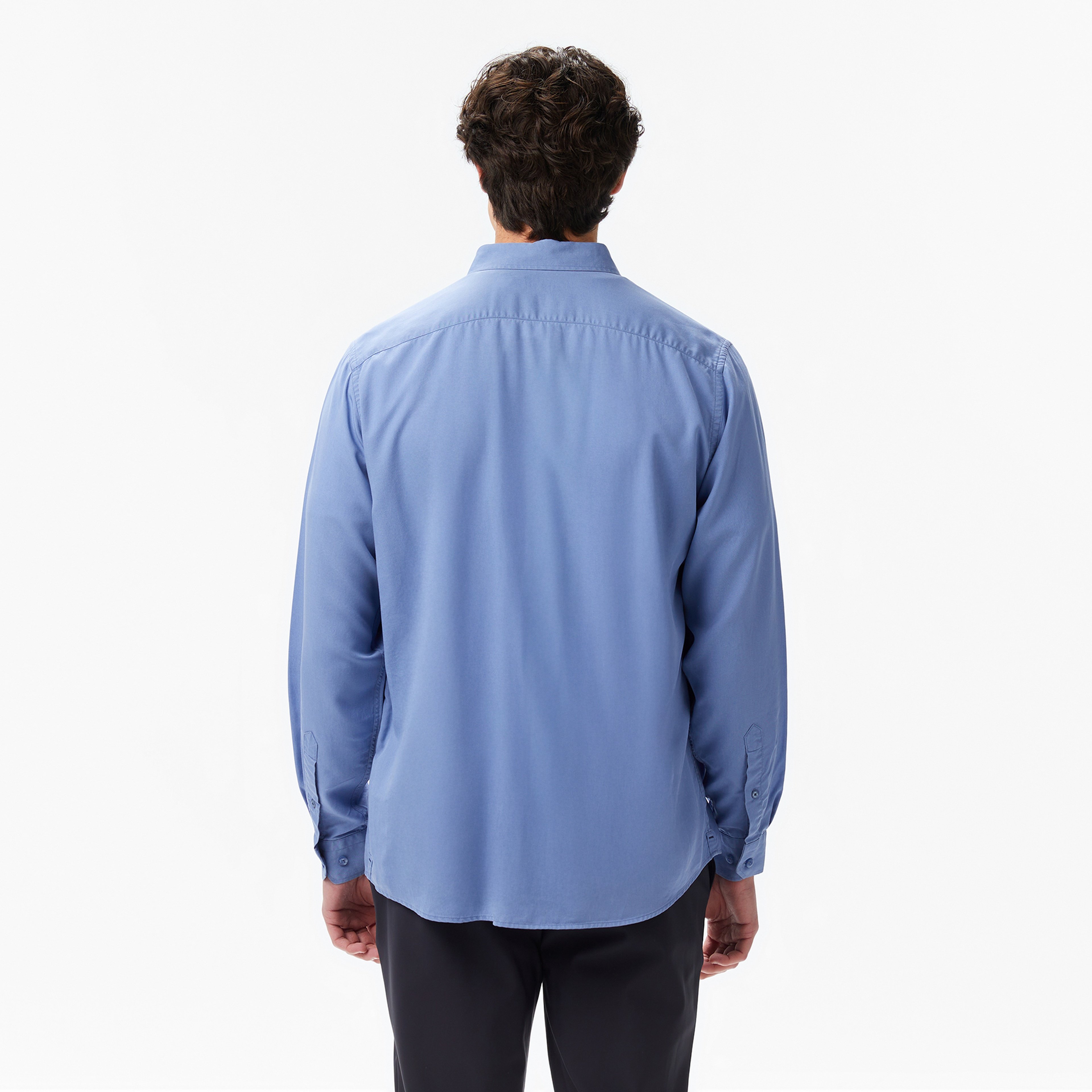 Nautica Erkek Mavi Classic Fit Gömlek