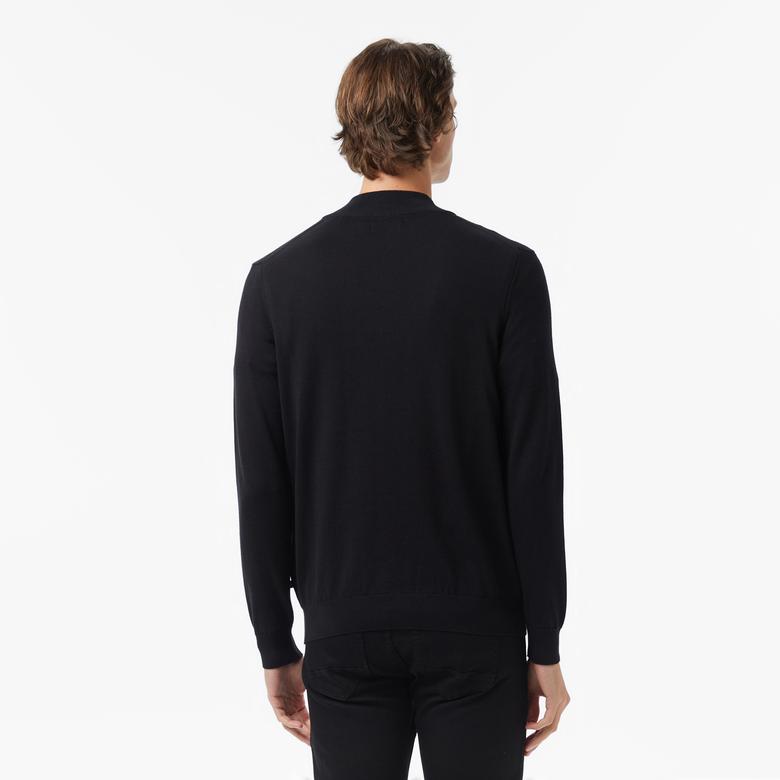 Nautica Erkek Siyah Classic Fit Kazak