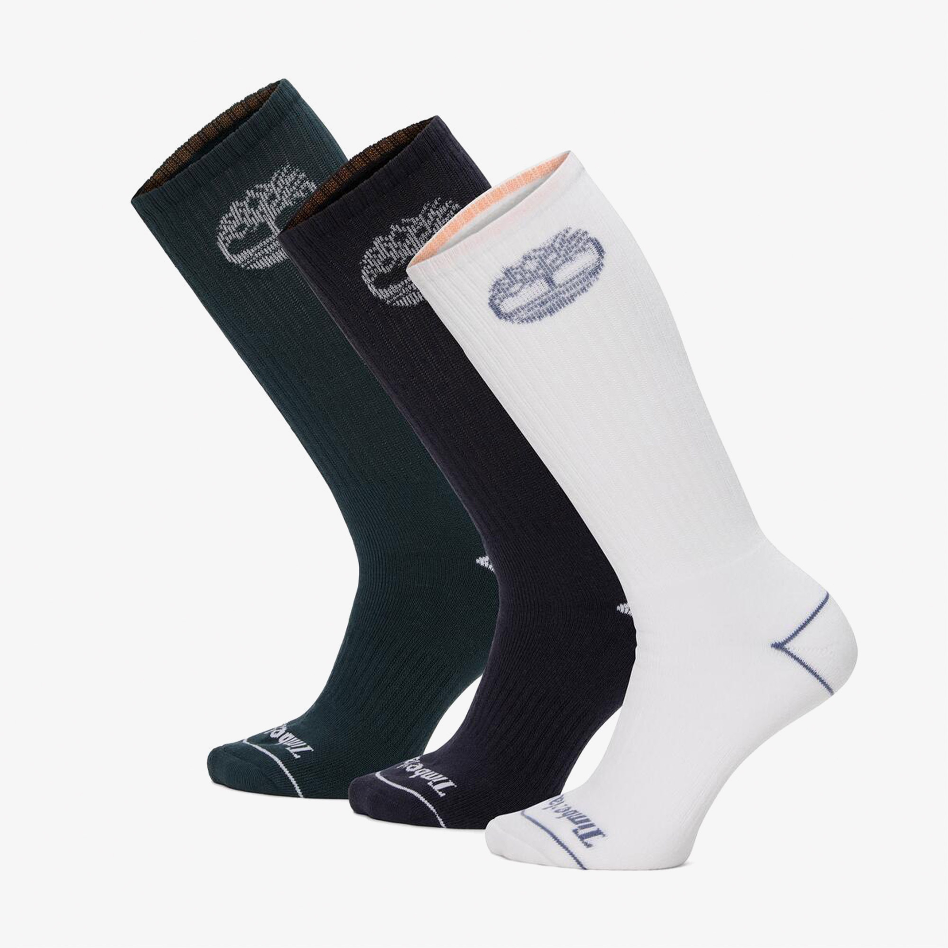 Timberland Bowden Unisex 3'lü Yeşil Çorap