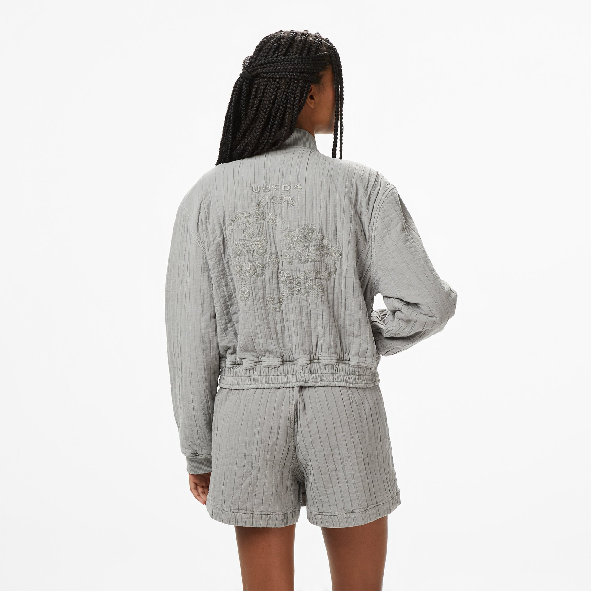 UNITED4 Kadın Gri Ceket