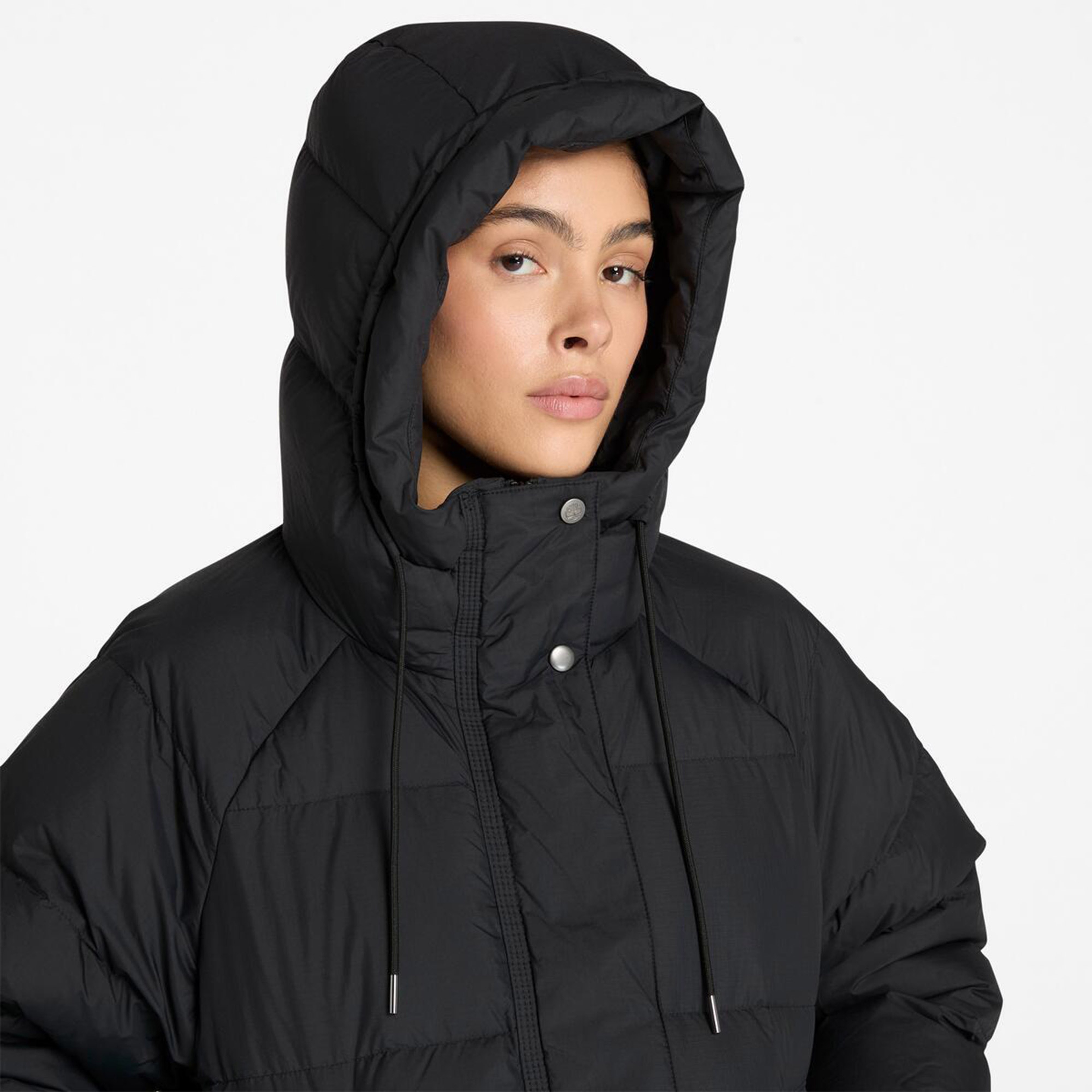 Timberland Recycled Down Puffer Kadın Siyah Ceket