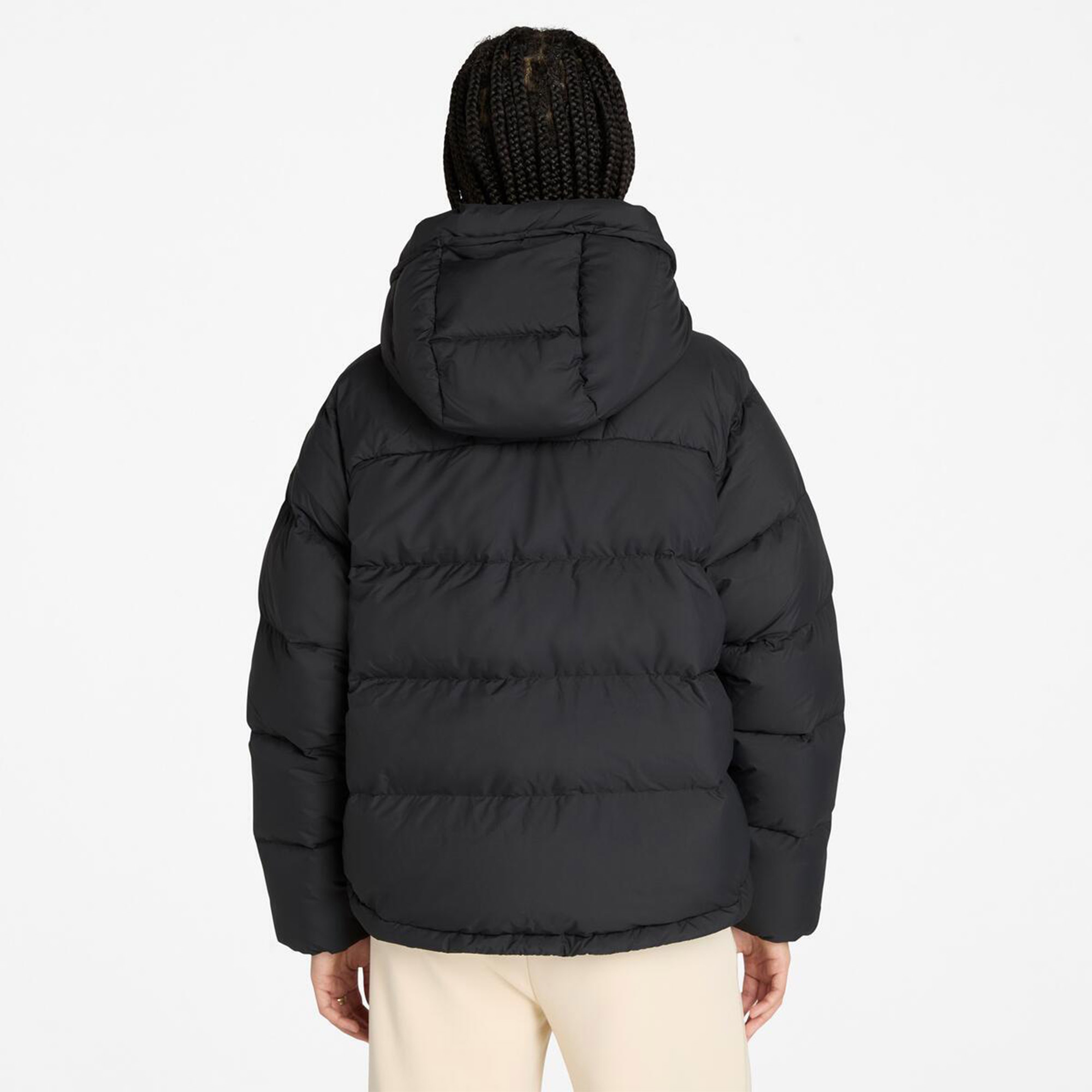 Timberland Recycled Down Puffer Kadın Siyah Ceket