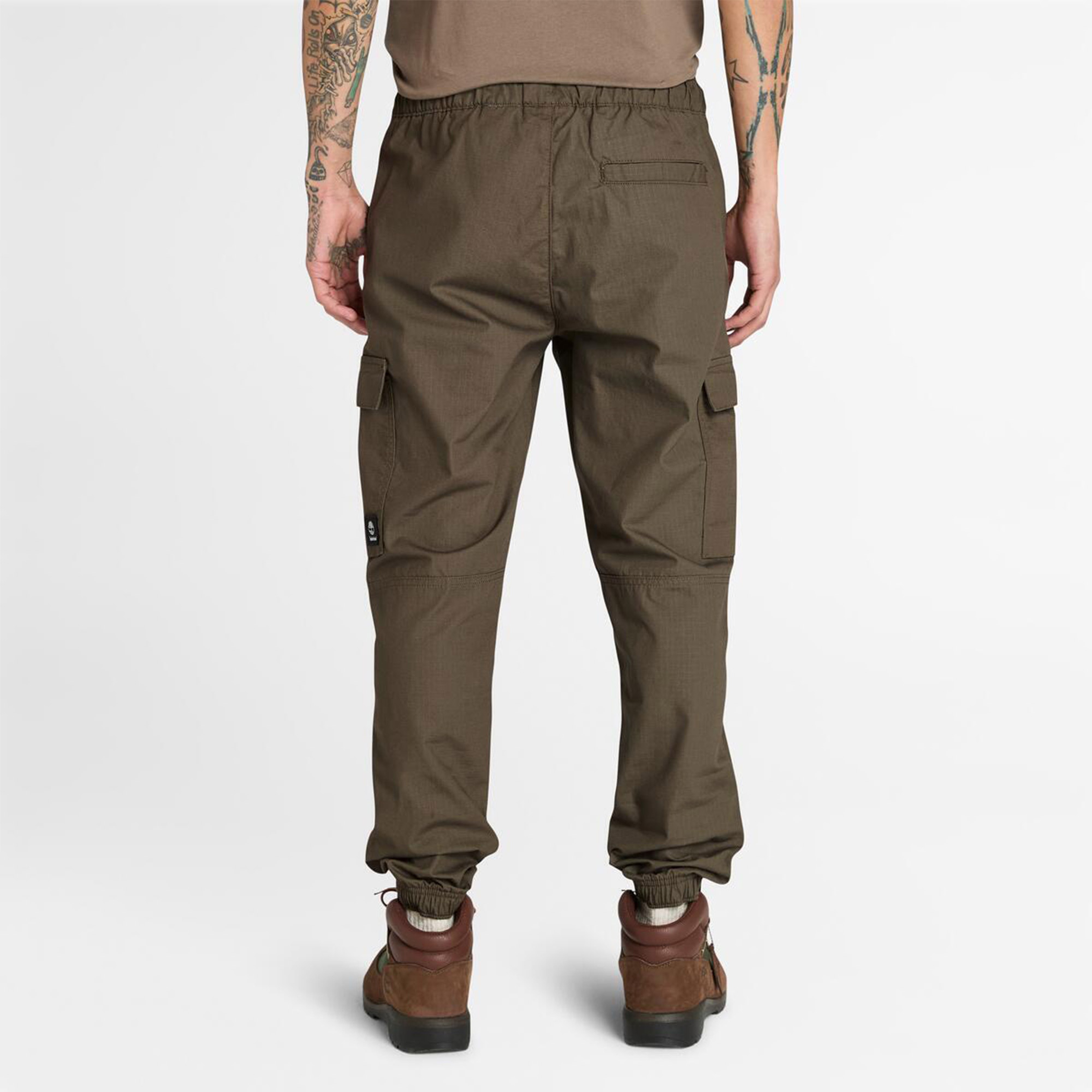 Timberland Brookline Ripstop Utility Cargo Jogger Erkek Yeşil Pantolon