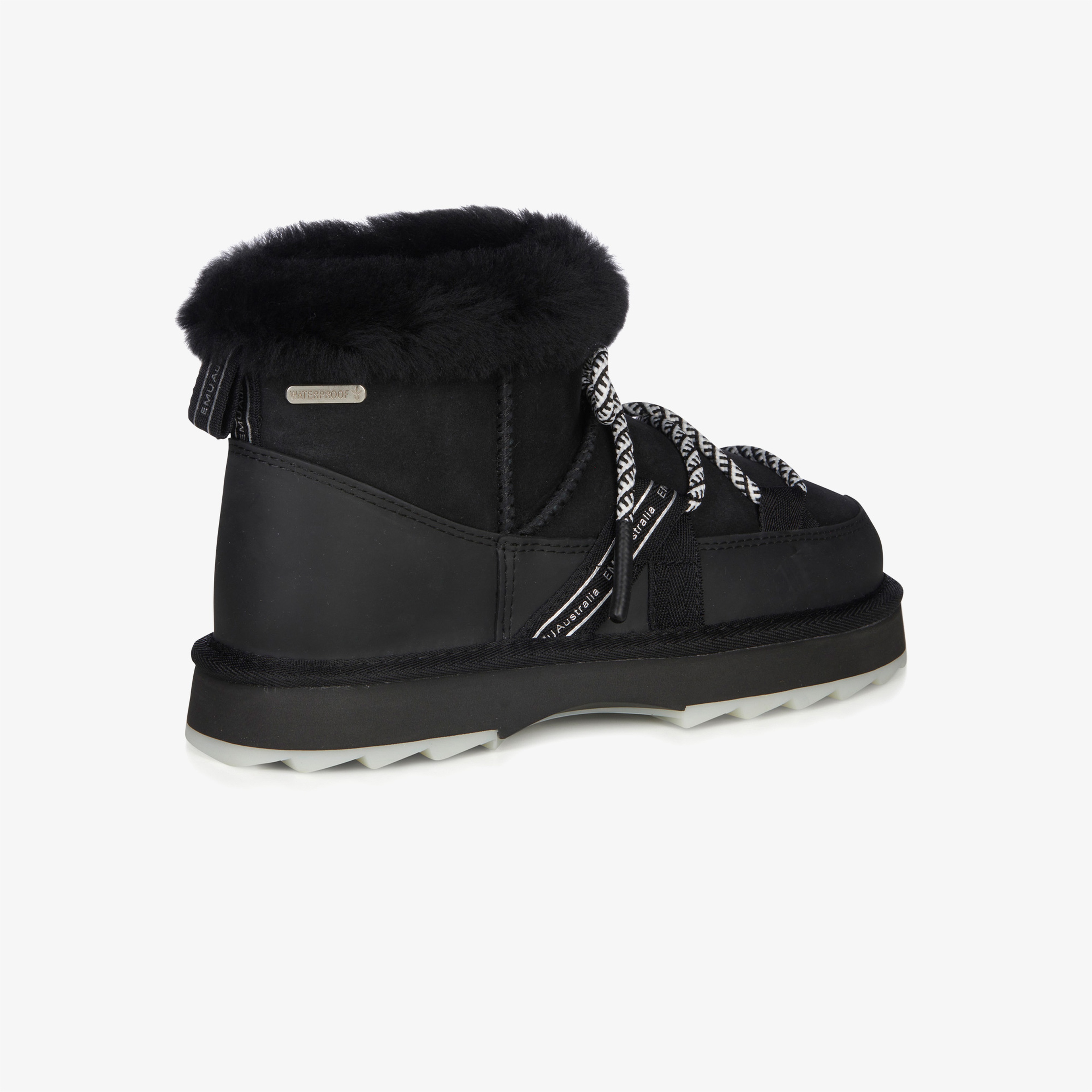 Emu Australia Blurred Micro Kadın Siyah Bot