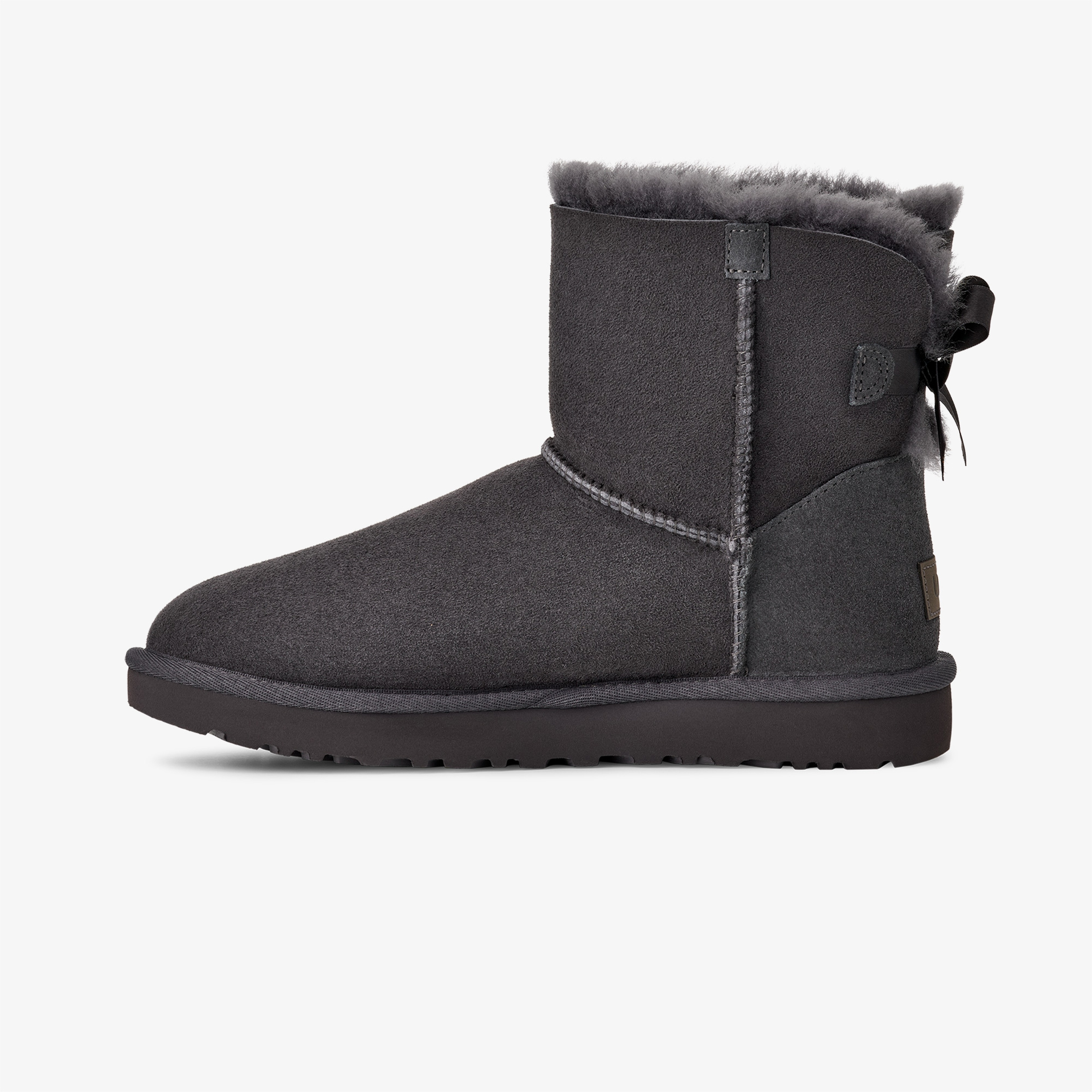 UGG Mini Bailey Bow Kadın Gri Bot