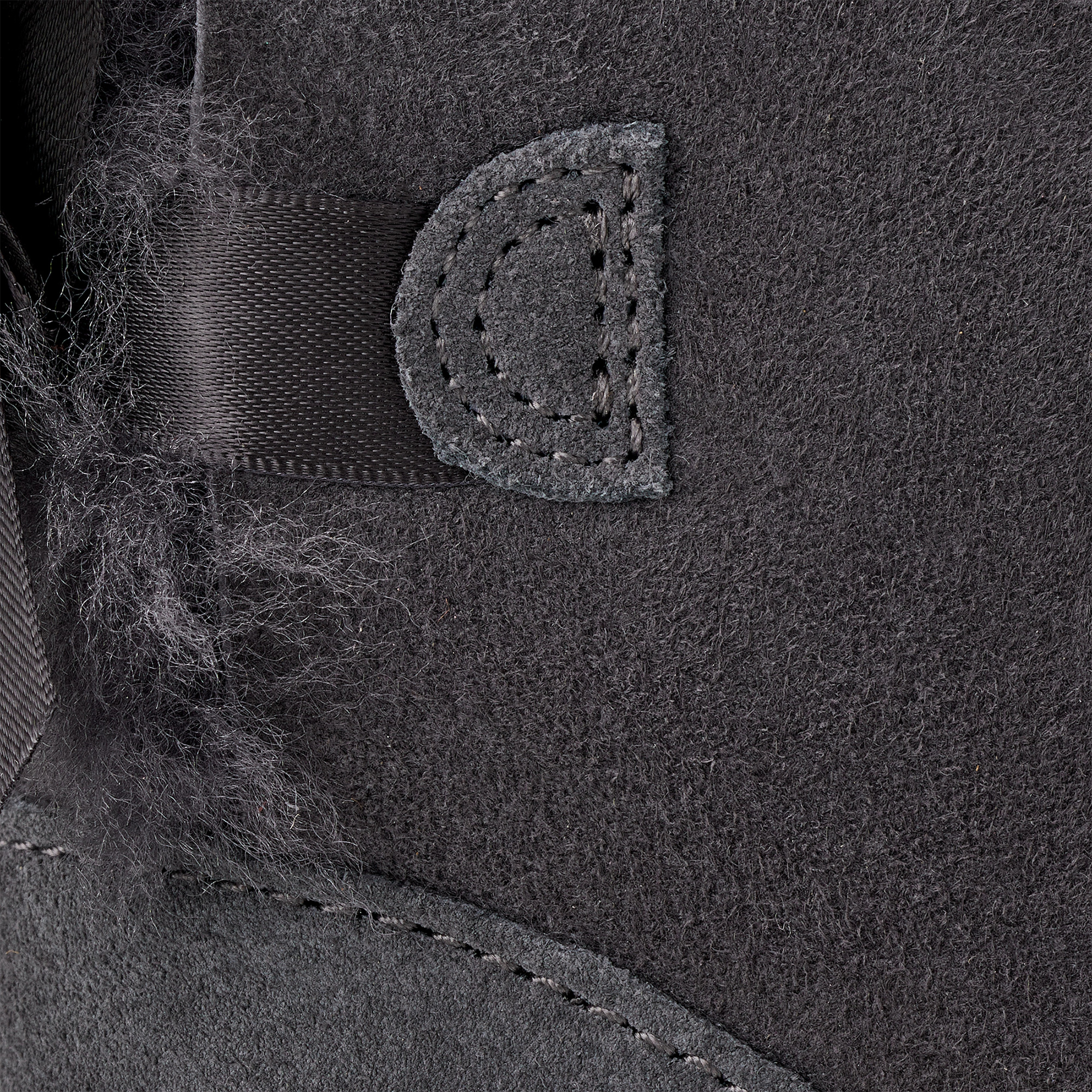 UGG Mini Bailey Bow Kadın Gri Bot