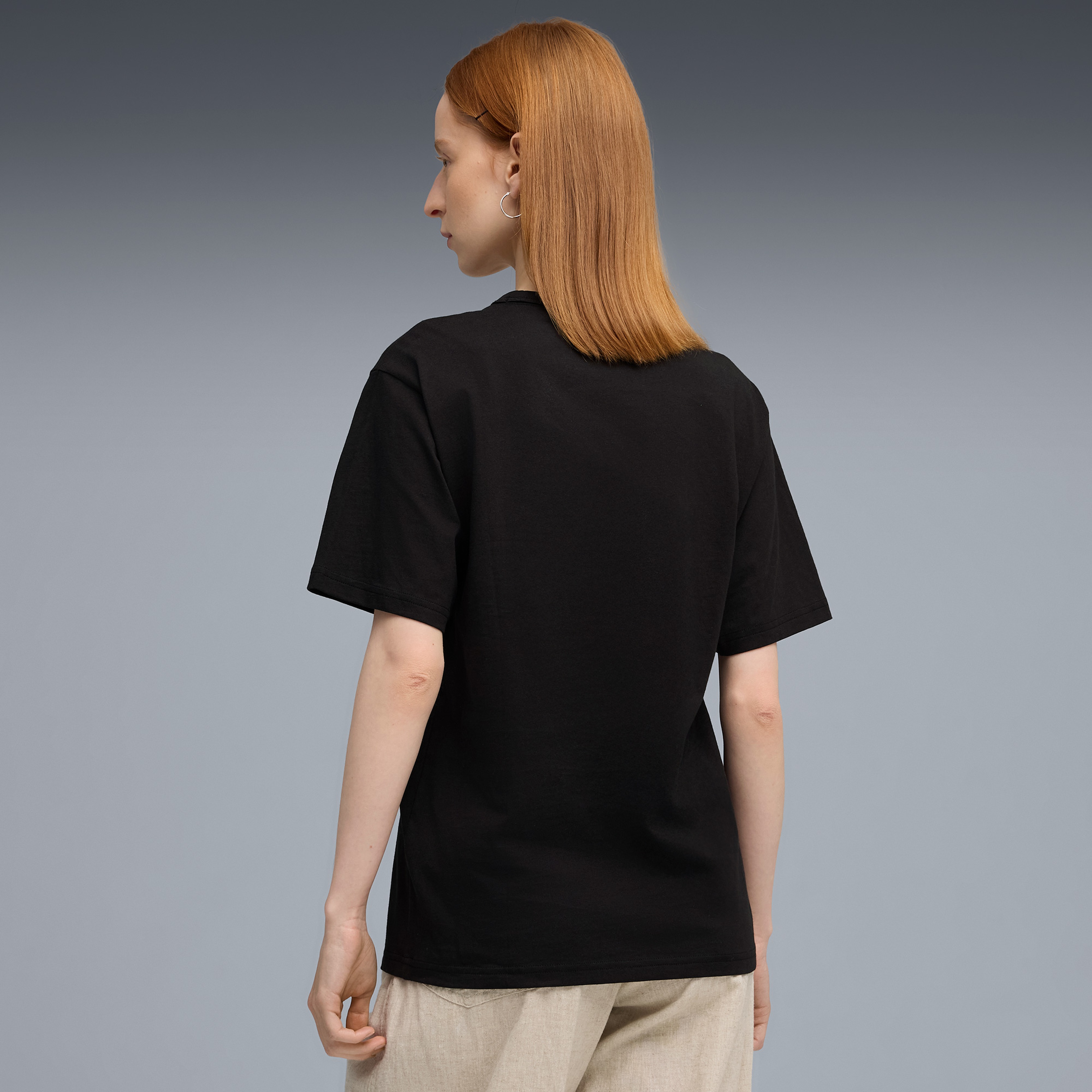 Puma Class Relaxed  Kadın Siyah T-Shirt