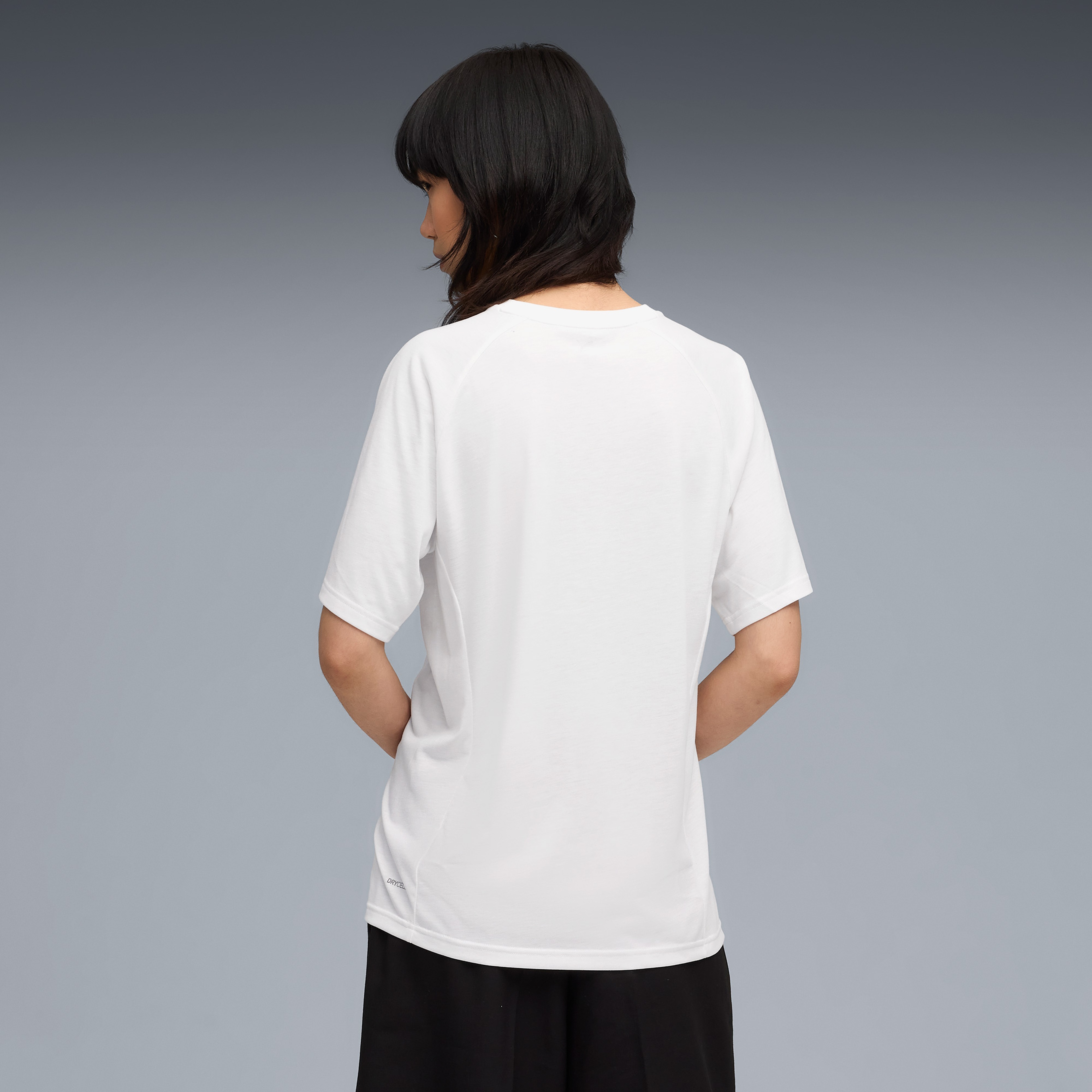 Puma Evostripe Graphic Kadın Beyaz T-Shirt