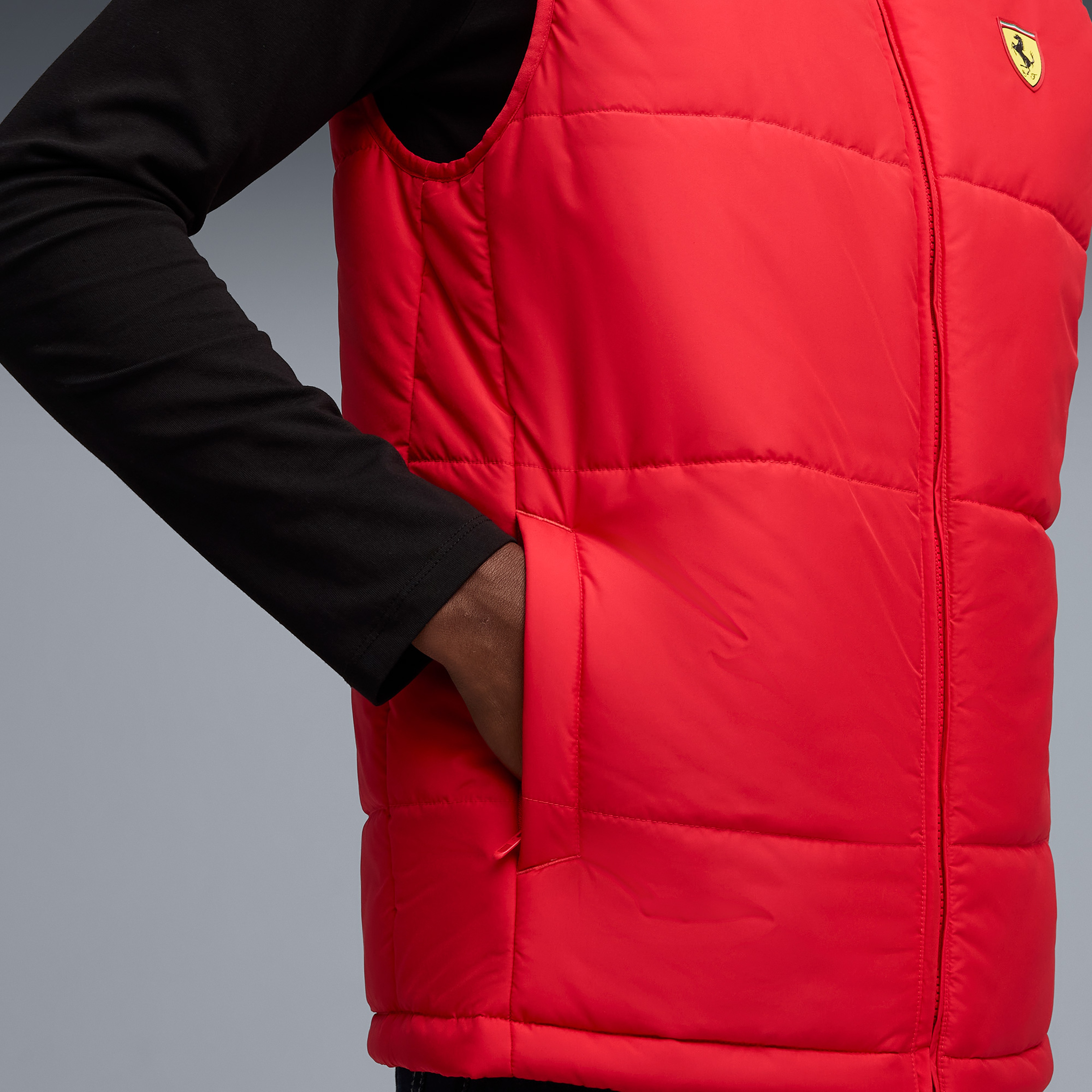 Puma Scuderia Ferrari MT7 Padded Kırmızı Yelek
