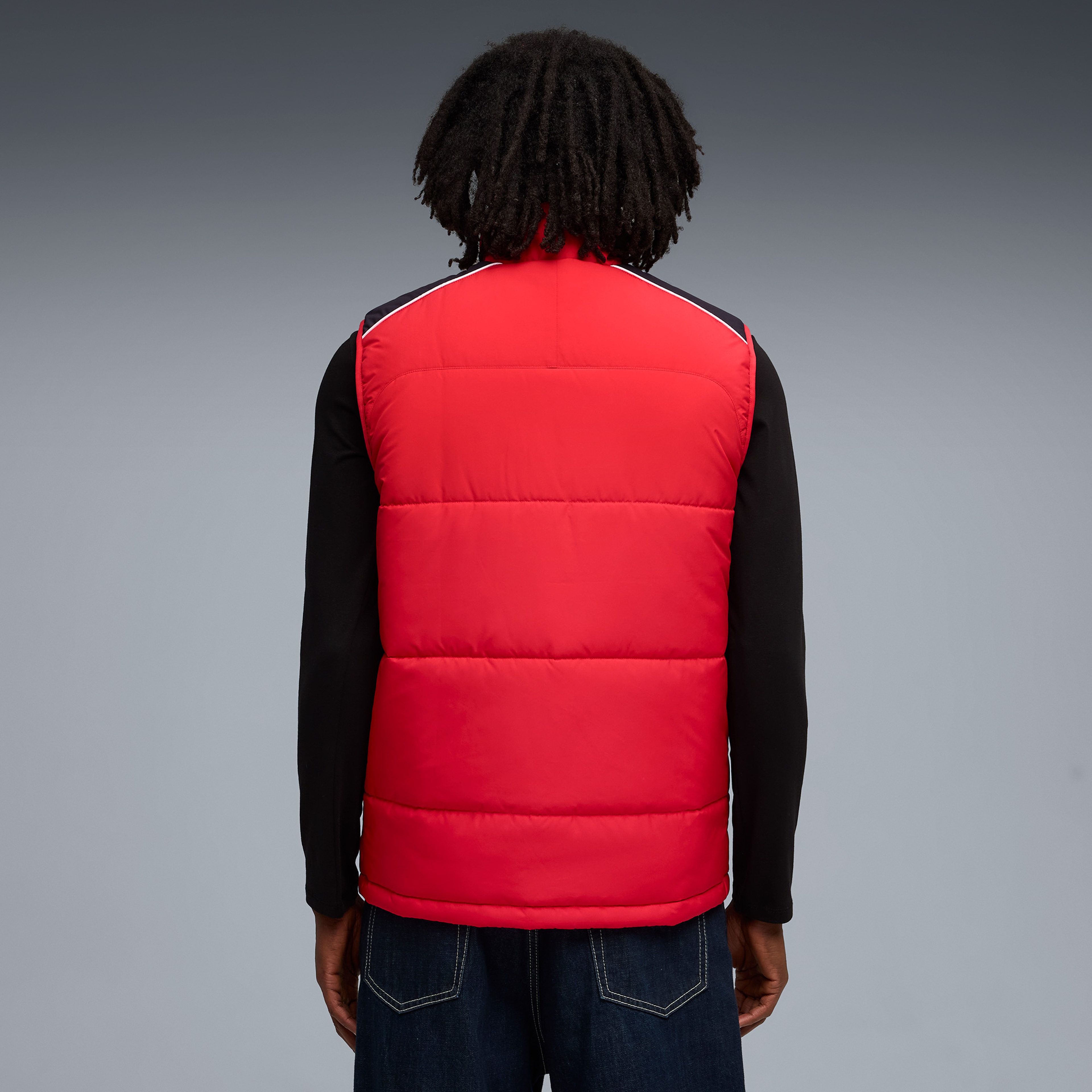 Puma Scuderia Ferrari MT7 Padded Kırmızı Yelek