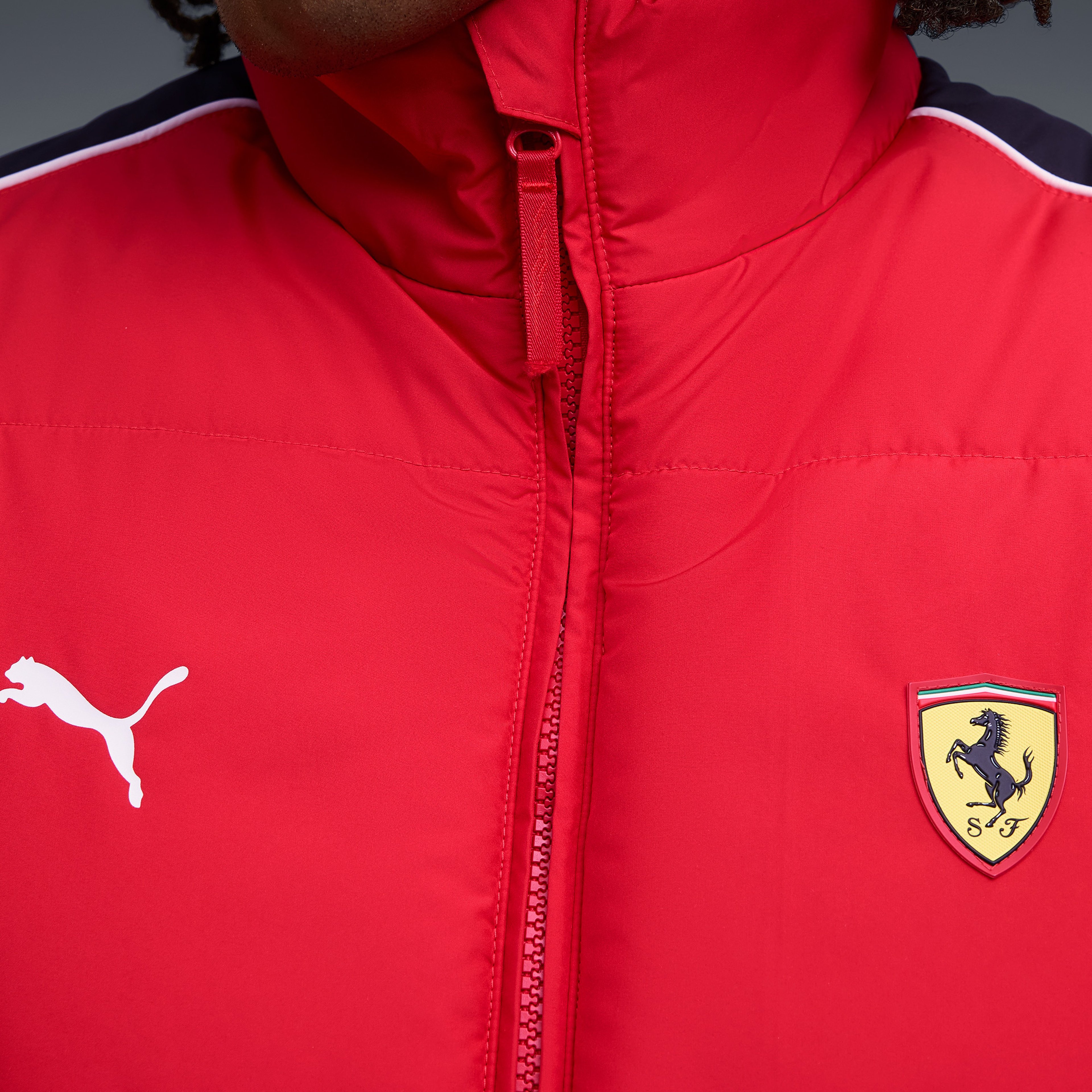 Puma Scuderia Ferrari MT7 Padded Kırmızı Yelek