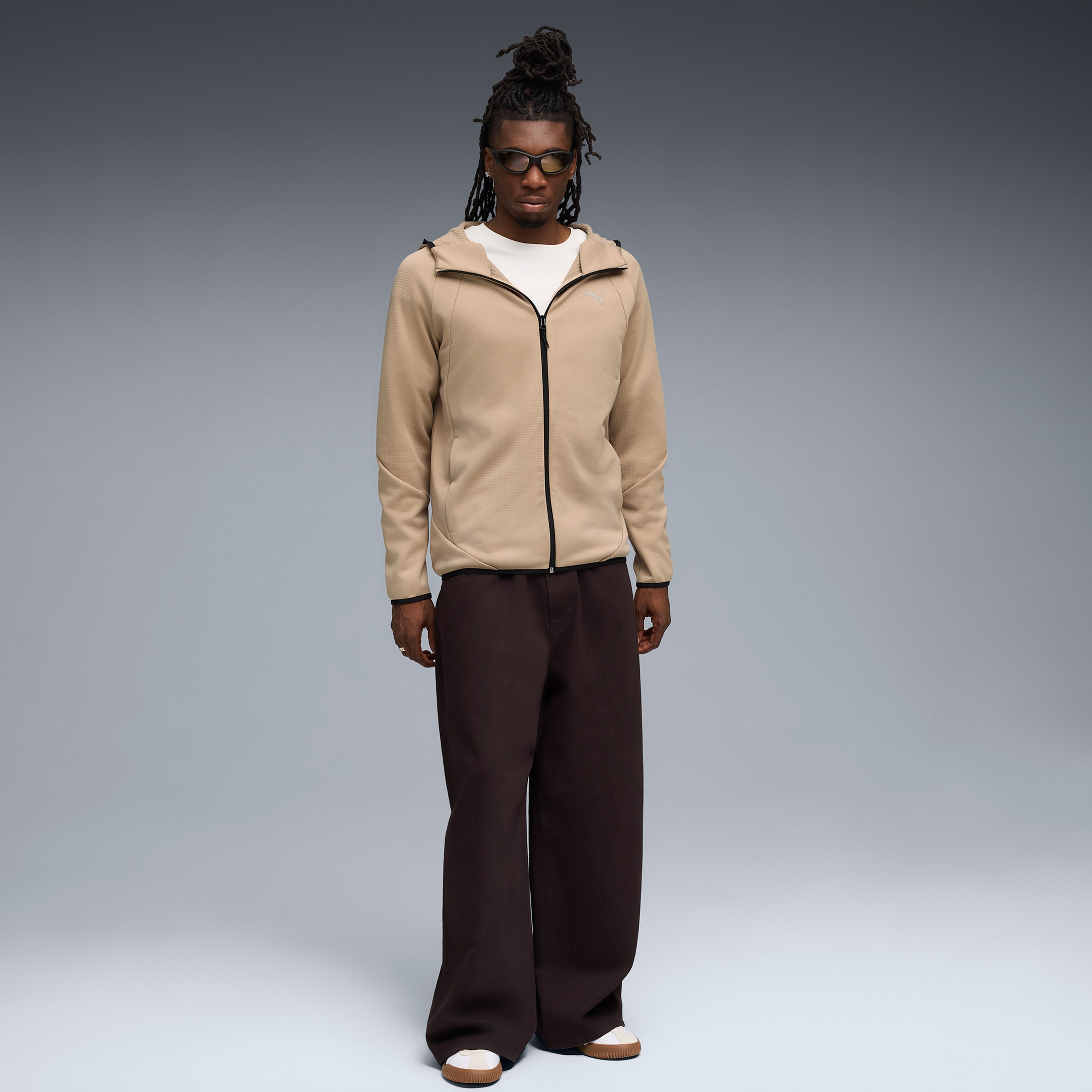 Puma Evostripe Erkek Kahverengi Ceket