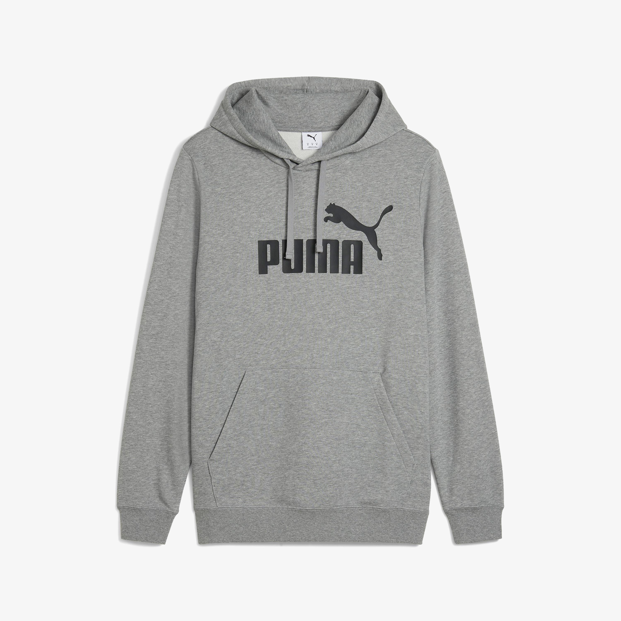 Puma Essential No. 1 Logo  Erkek Gri Sweatshirt