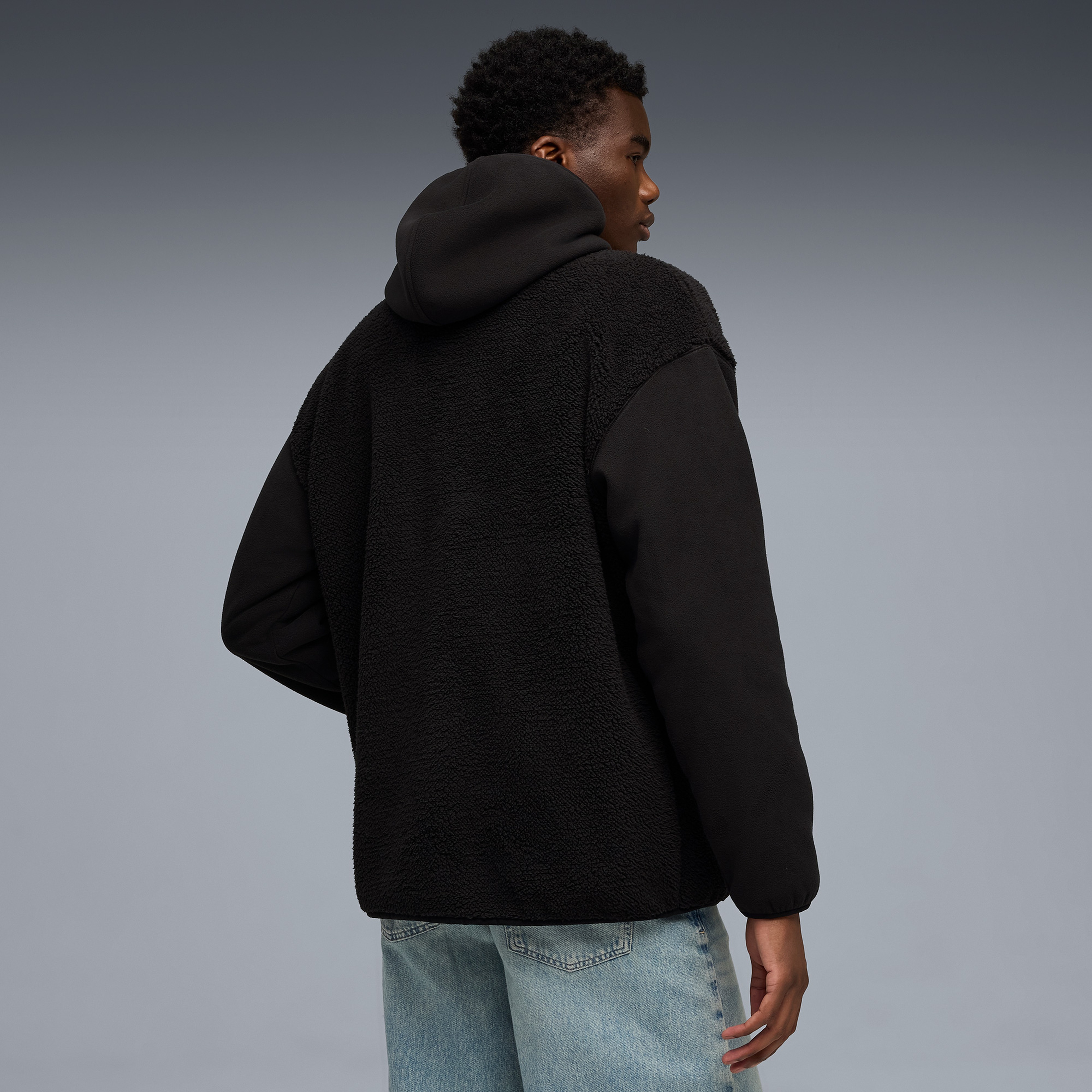 Puma Essentials Elevated Full-Zip  Erkek Siyah Ceket