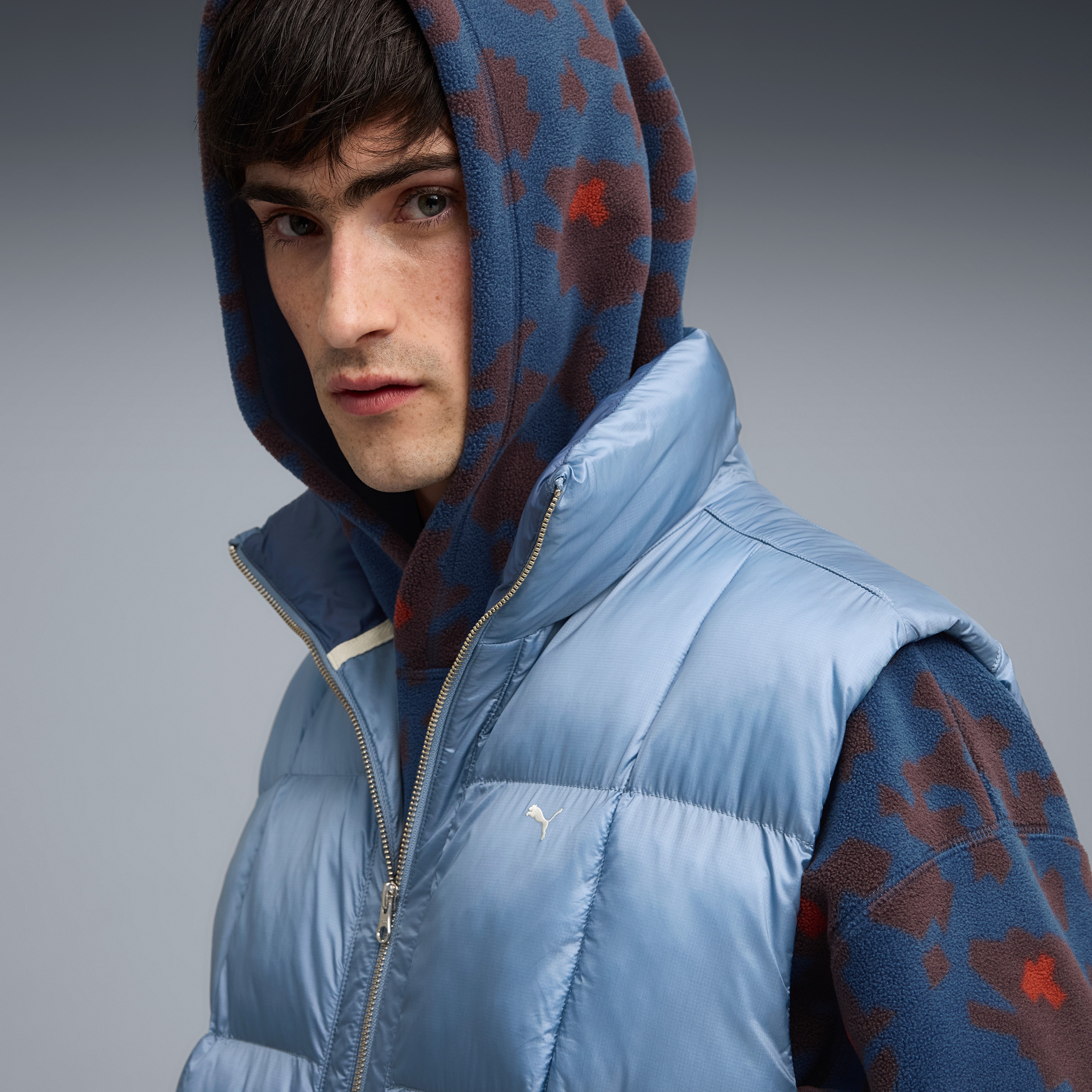 Puma MMQ Pertex Erkek Mavi Yelek