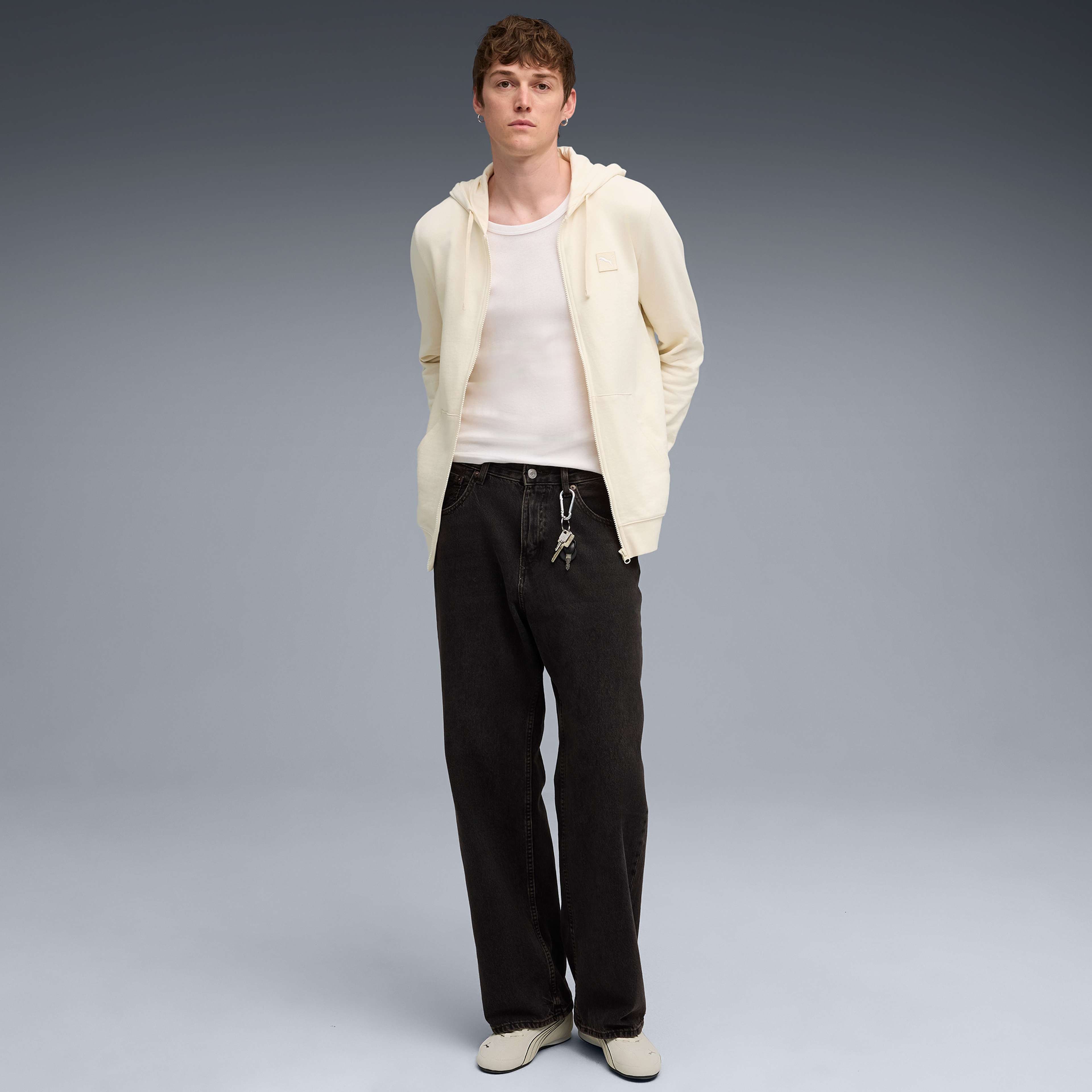 Puma Essentials Elevated Erkek Krem Ceket