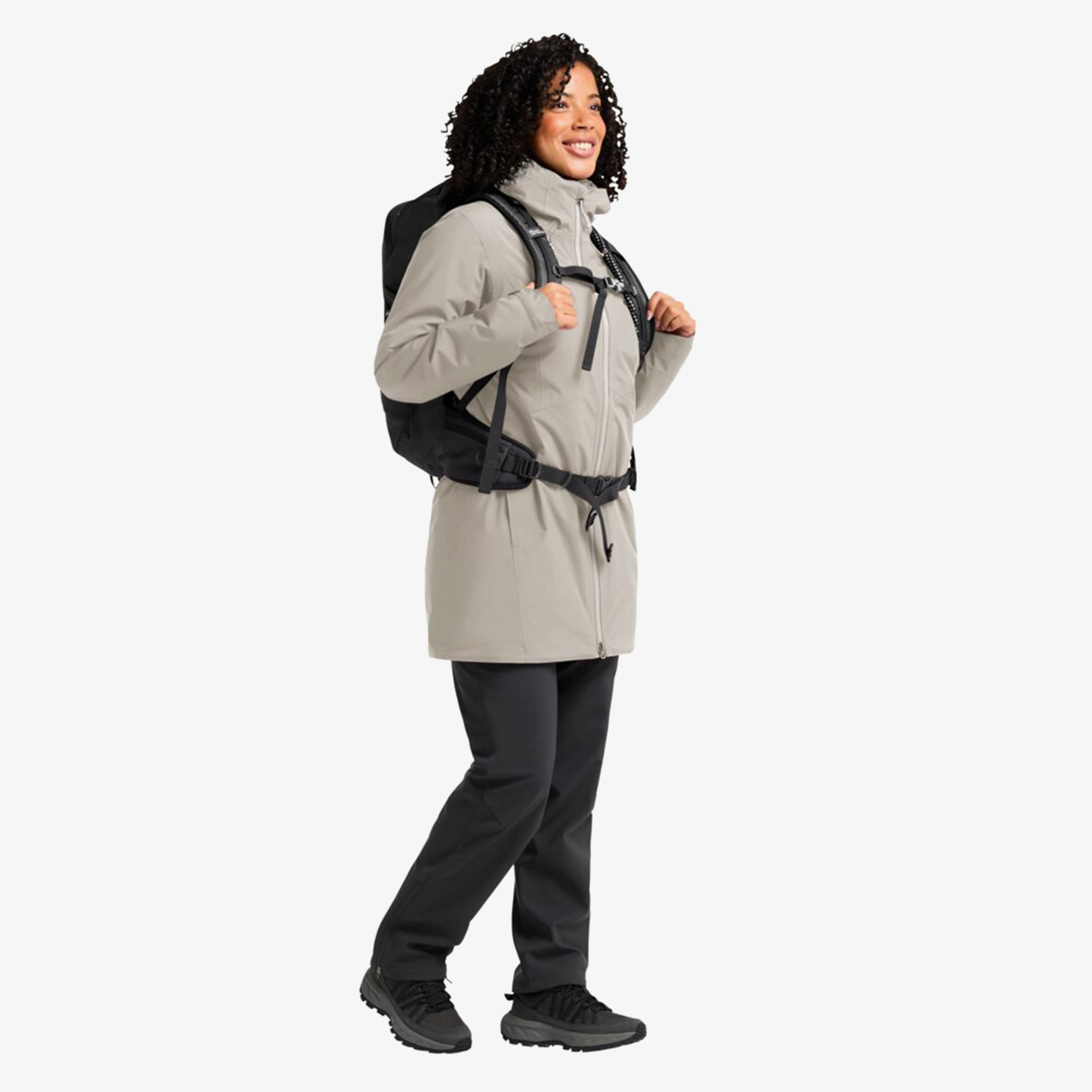 Jack Wolfskin Heidelstein Kadın Bej Ceket