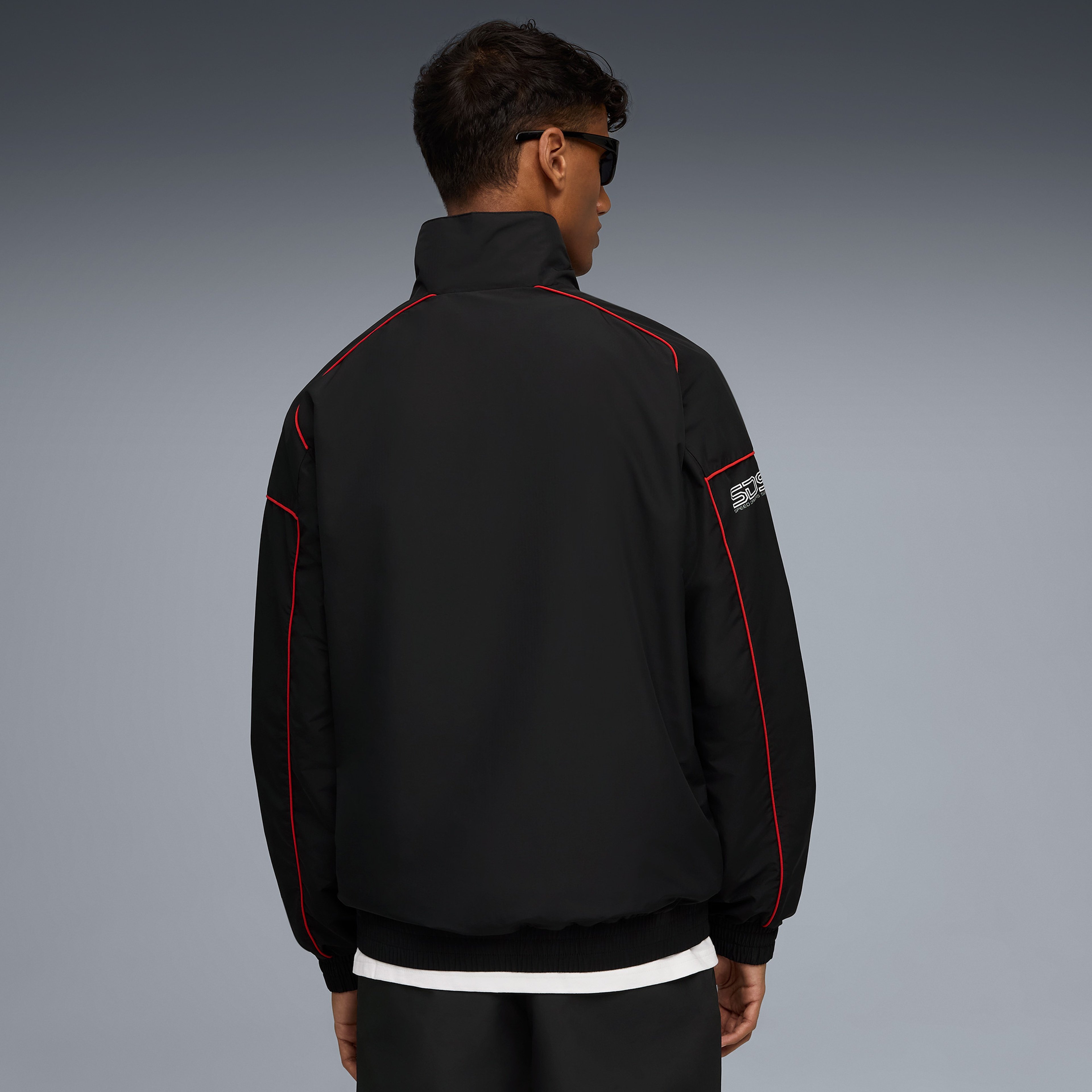 Puma F1 Speed Driver Series 2.0 Woven Erkek Siyah Ceket