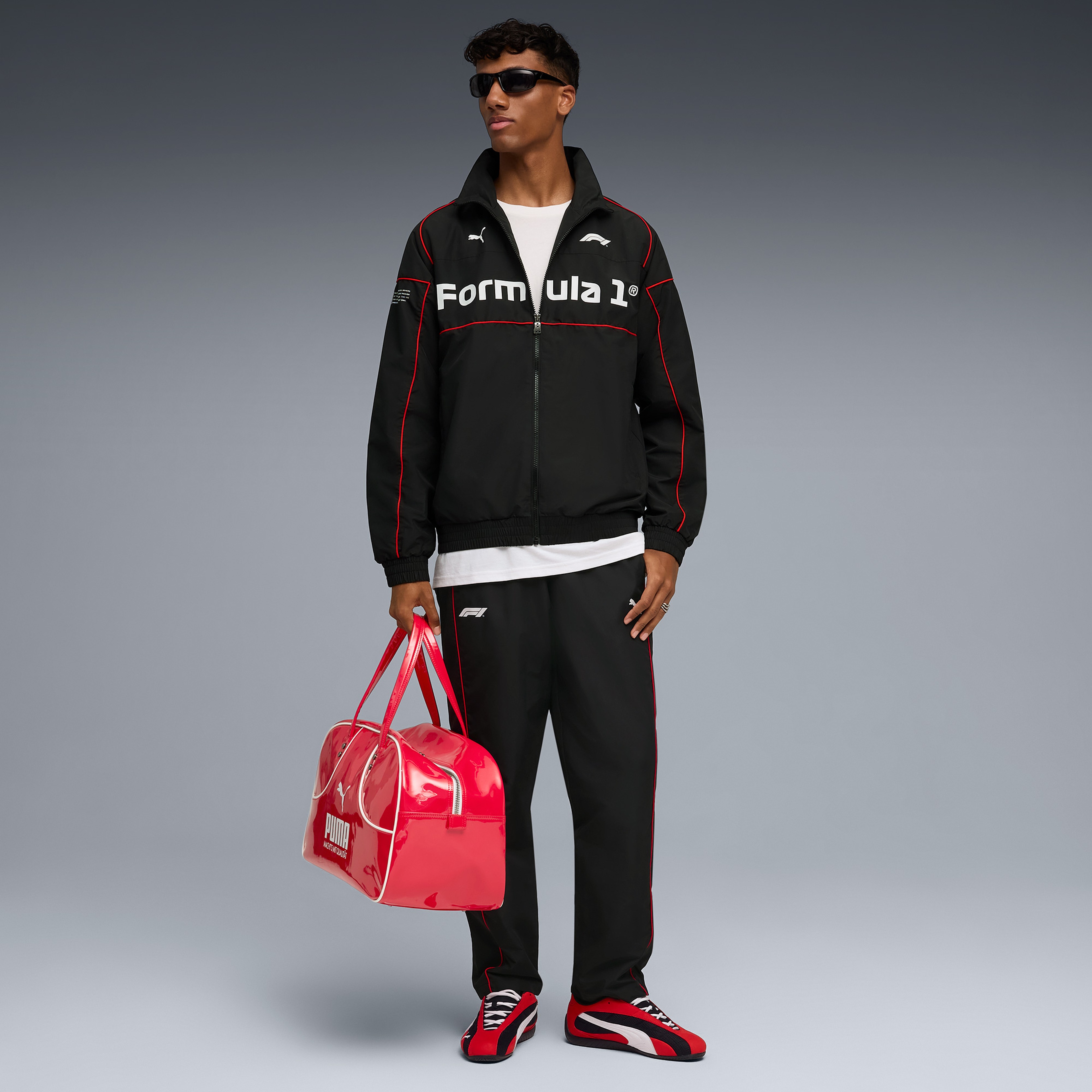 Puma F1 Speed Driver Series 2.0 Woven Erkek Siyah Ceket