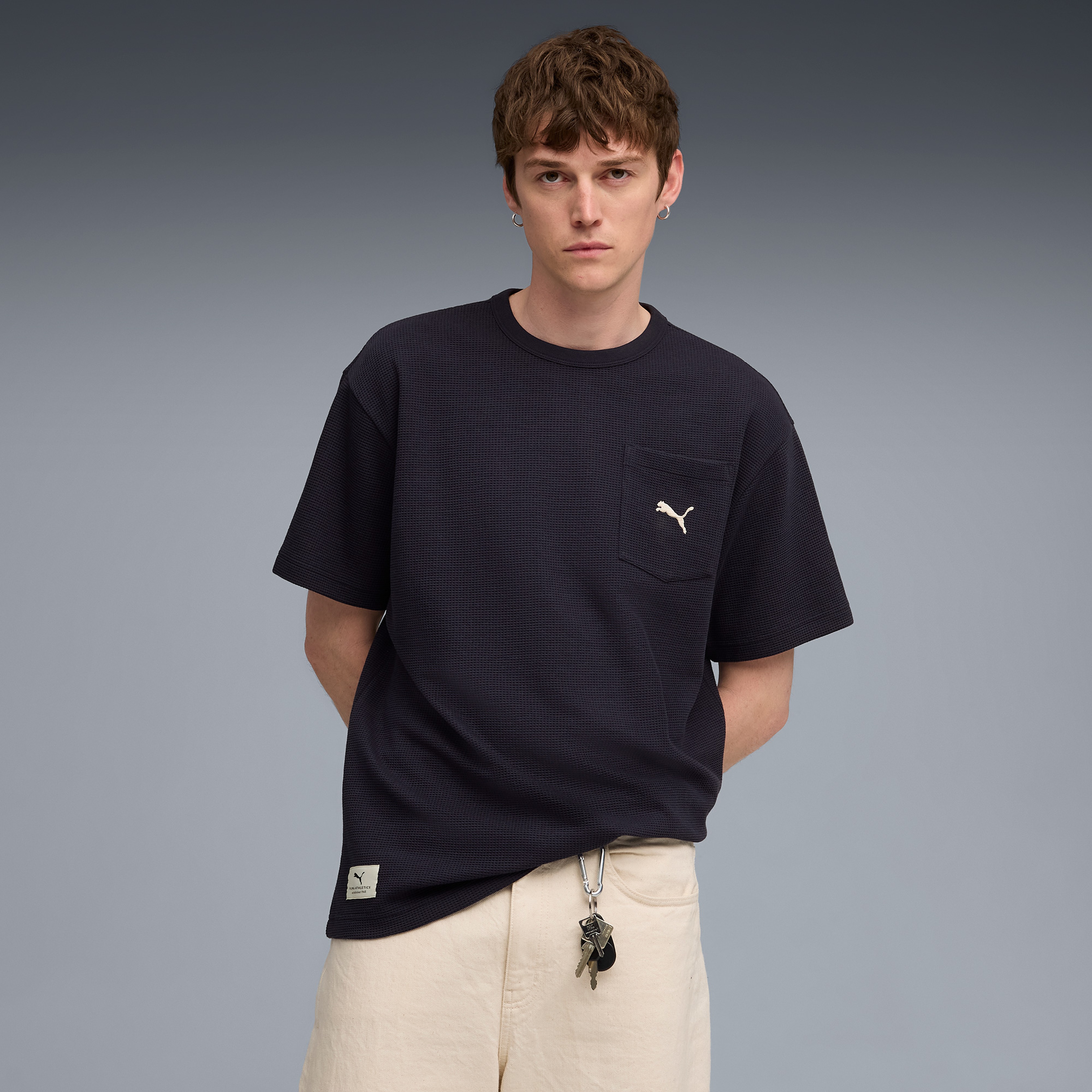 Puma Class Relaxed Erkek Lacivert T-Shirt