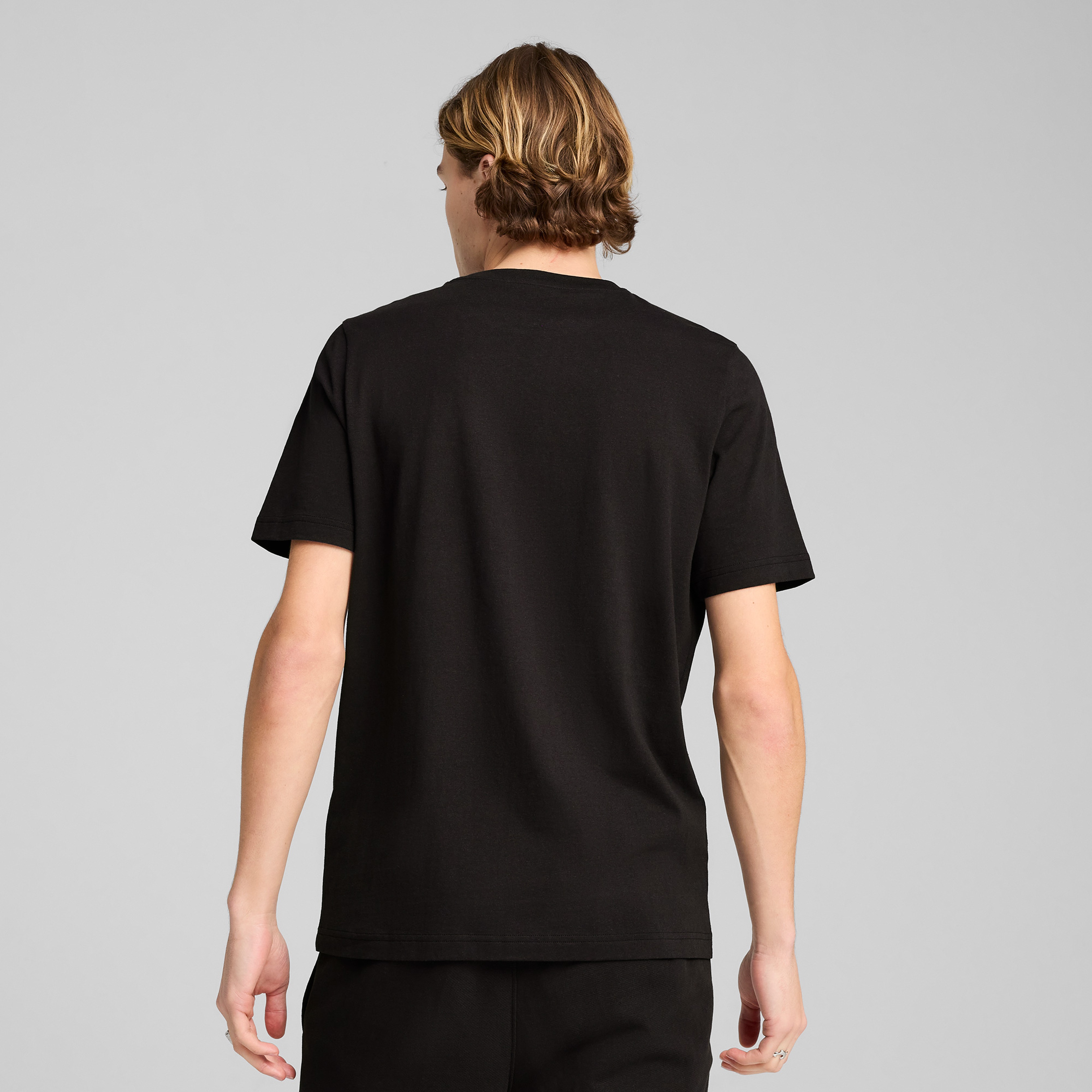 Puma Essentials Elevated Erkek Siyah Tişört