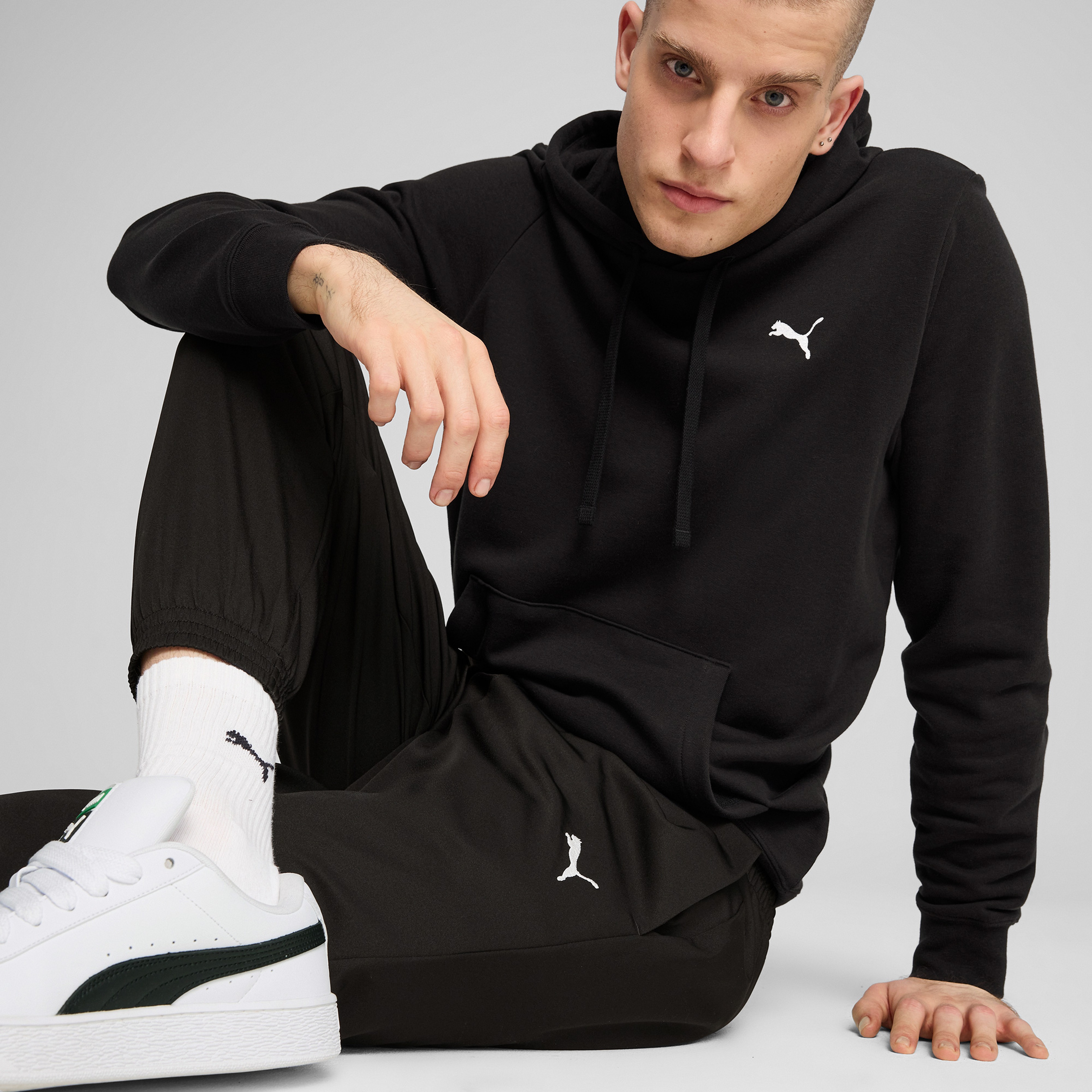 Puma Essentials Woven Erkek Siyah Pantolon