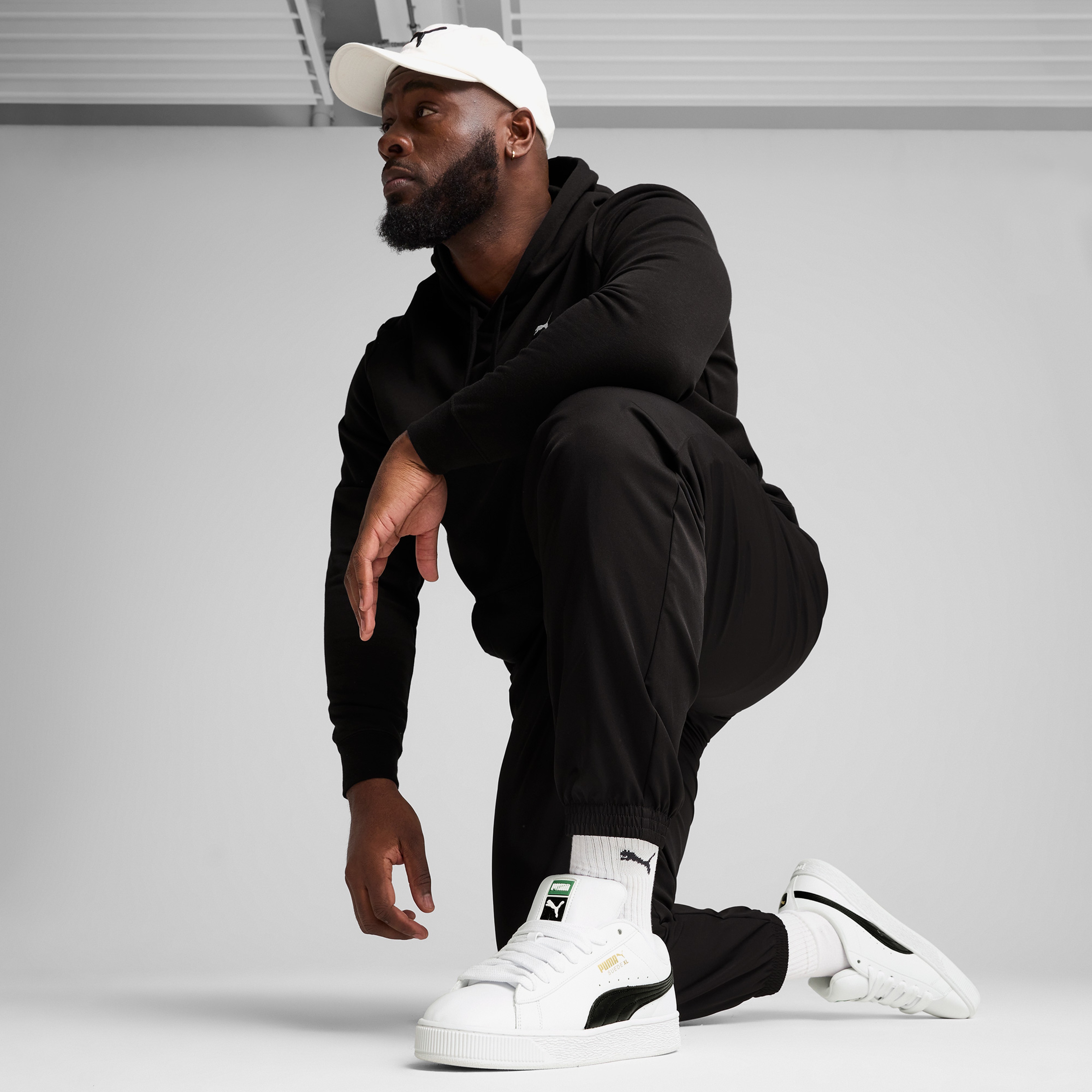 Puma Essentials Woven Erkek Siyah Pantolon