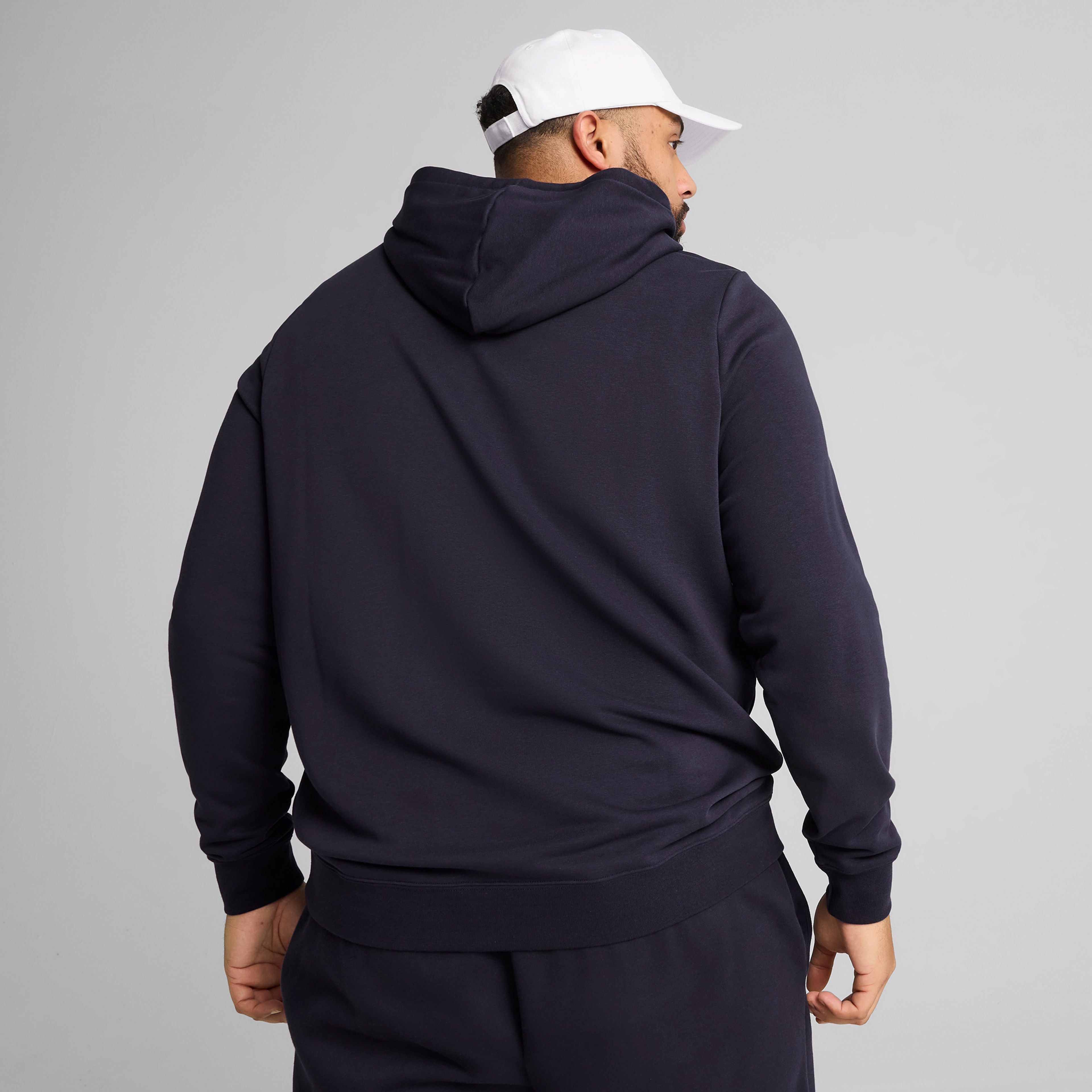 Puma Essentials No. 1 Logo Erkek Lacivert Sweatshirt