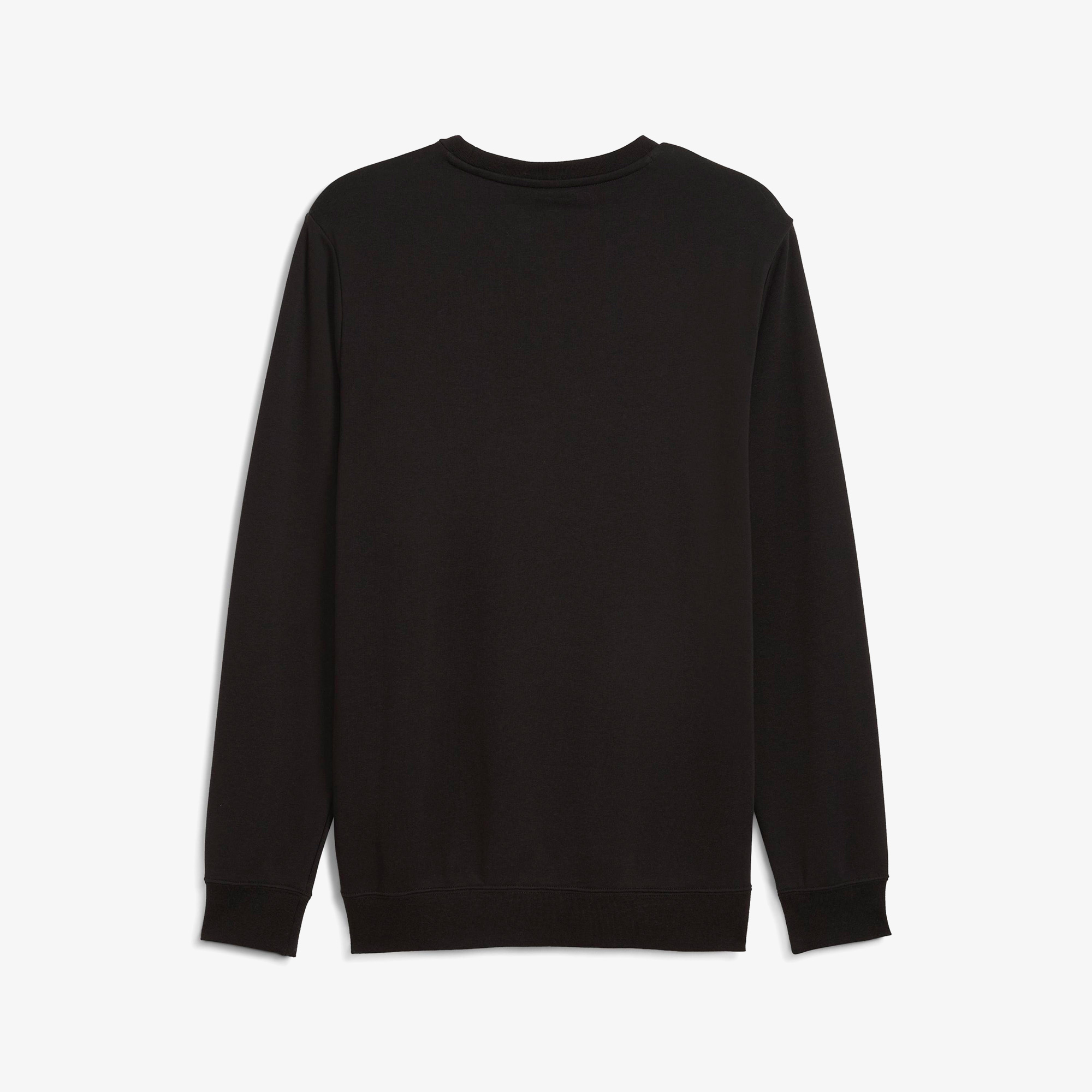 Puma Essential Small No. 1 Logo Crew Erkek Siyah Sweatshirt