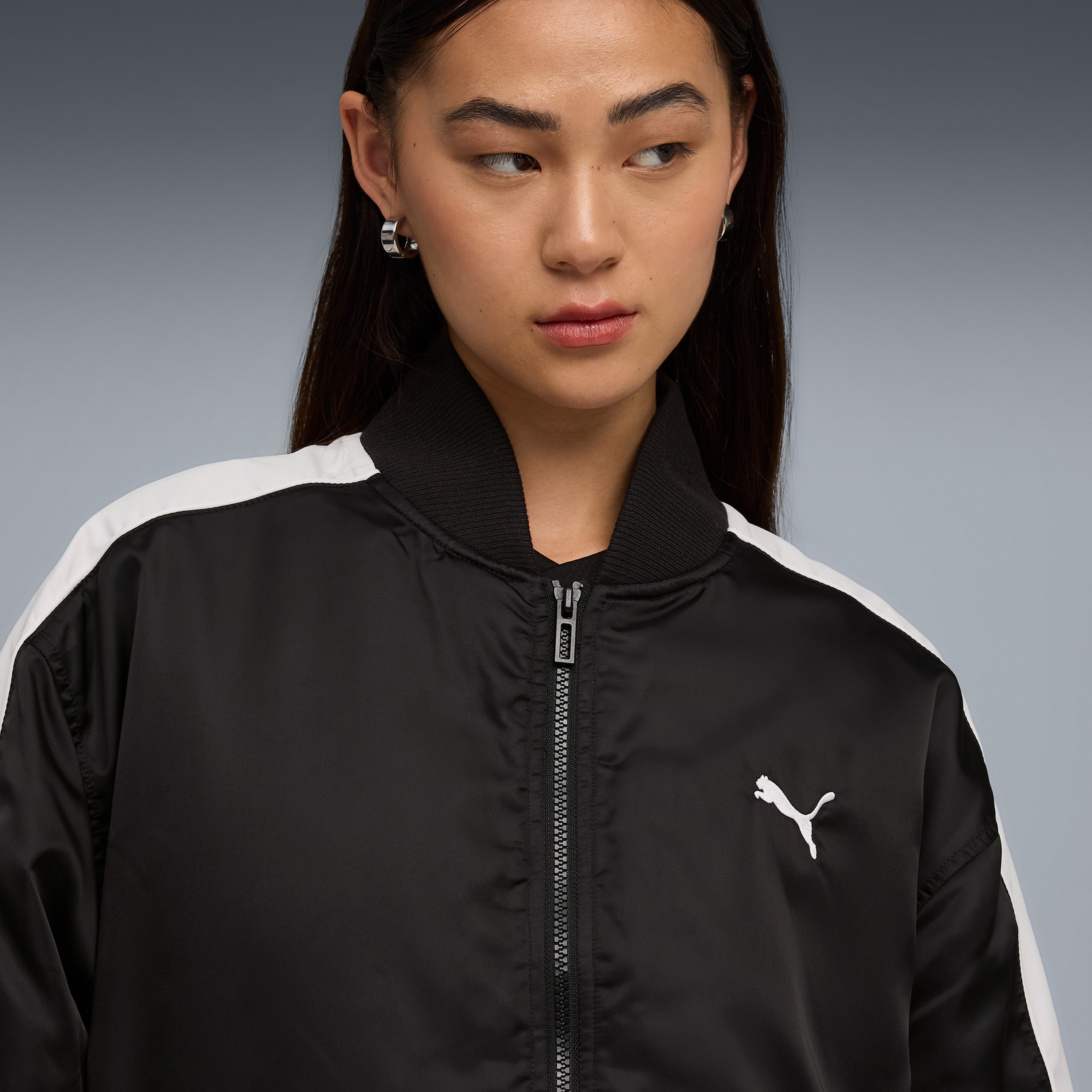 Puma T7 Bomber Unisex Siyah Ceket