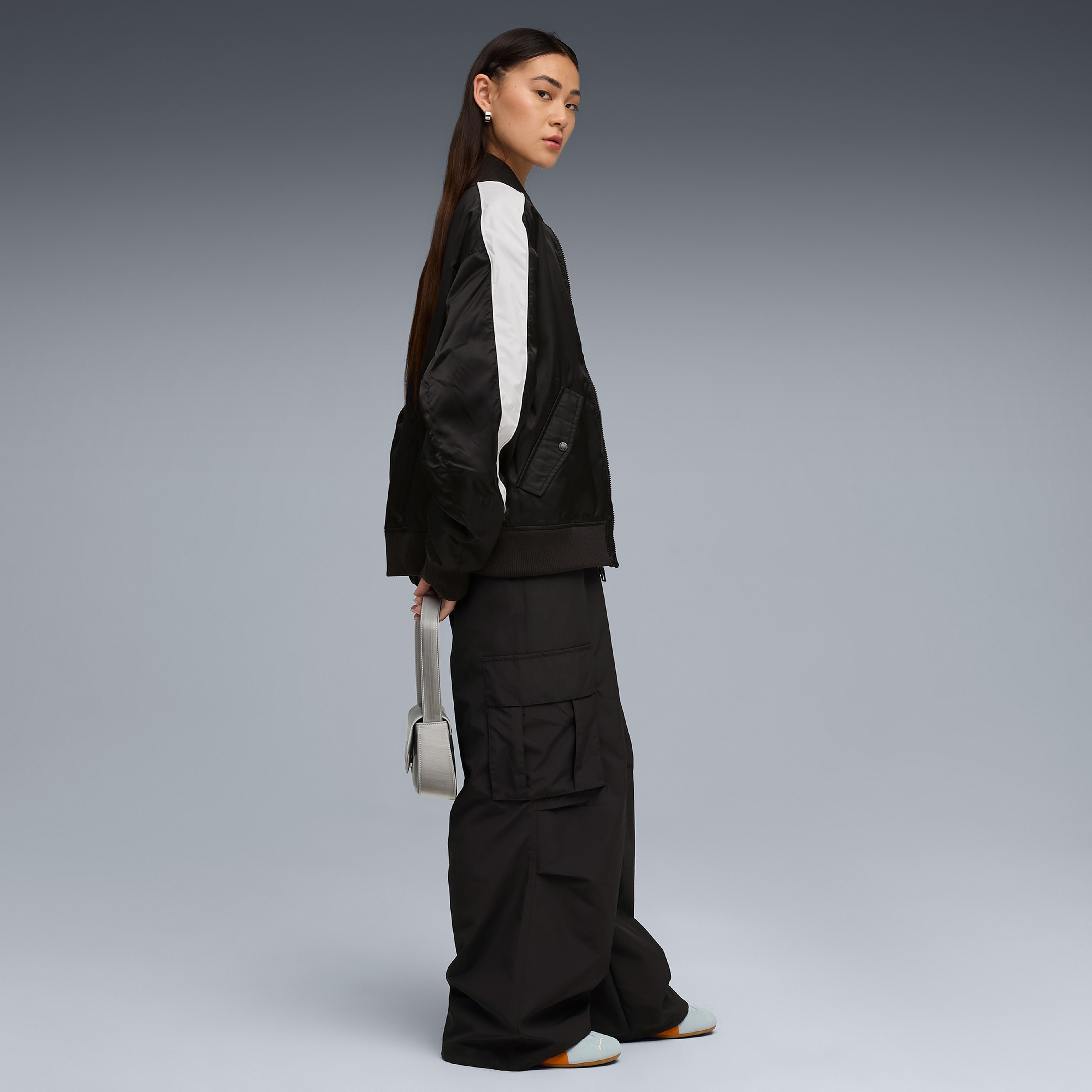 Puma T7 Bomber Unisex Siyah Ceket