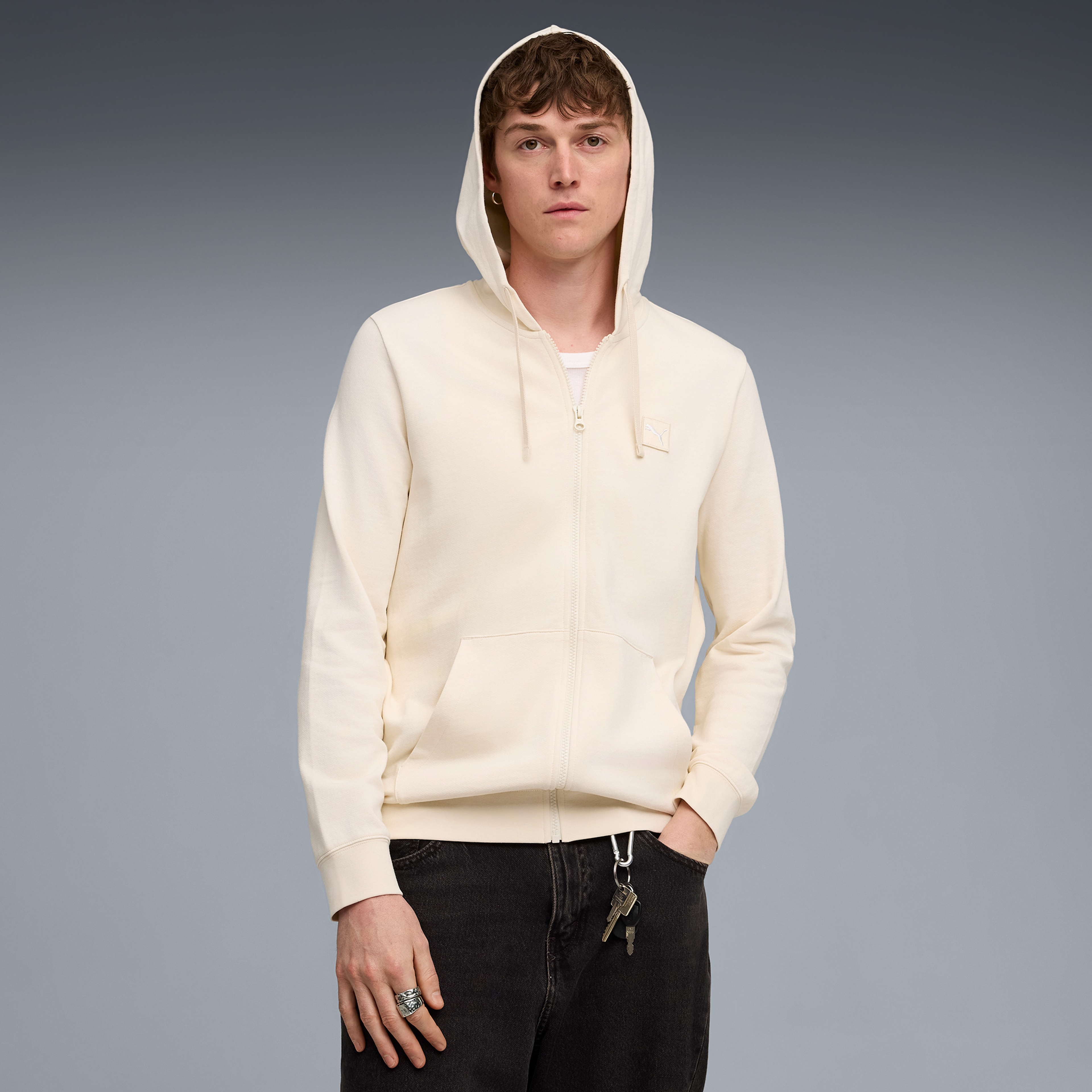 Puma Essentials Elevated Erkek Krem Ceket