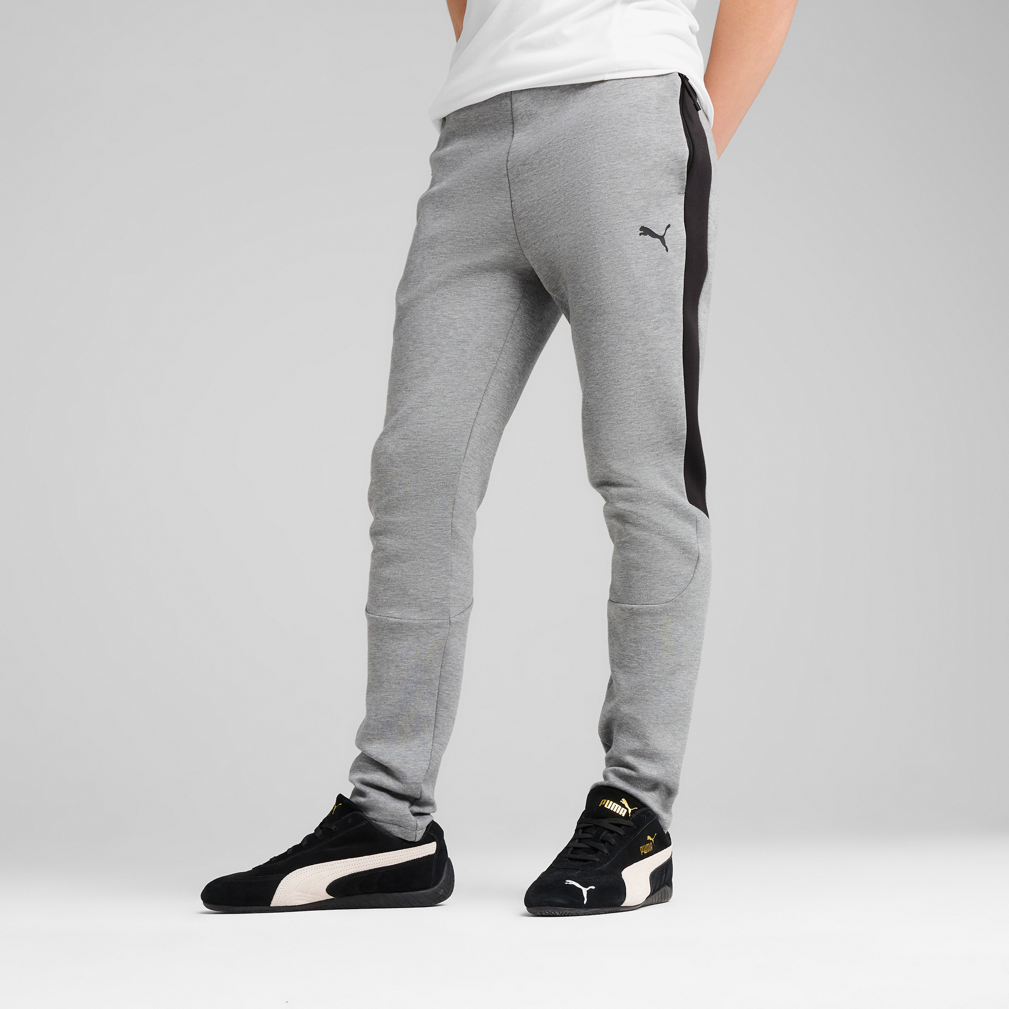 Puma Evostripe Core Erkek Gri Pantolon