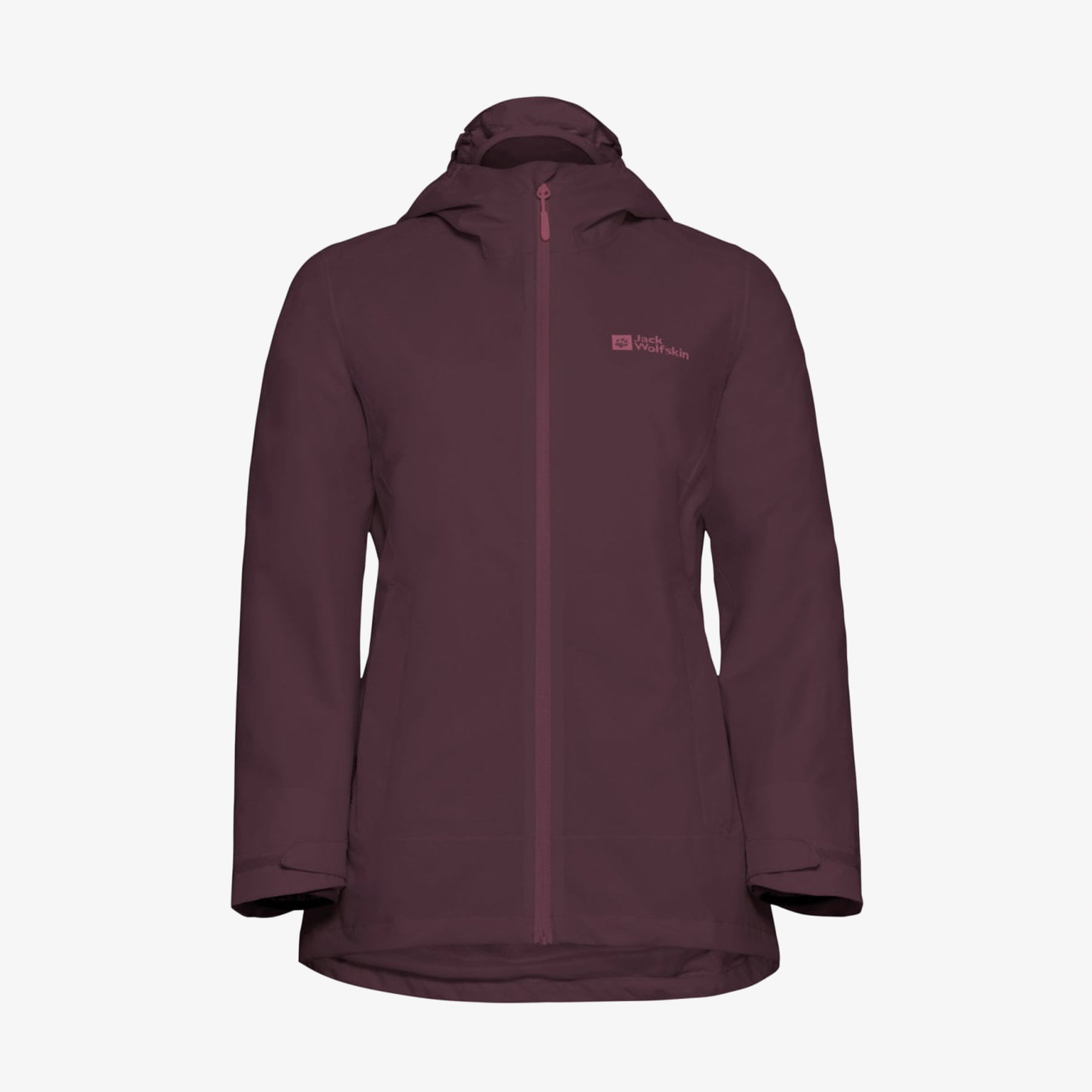 Jack Wolfskin Moonrise 3in1 Kadın Mor Ceket
