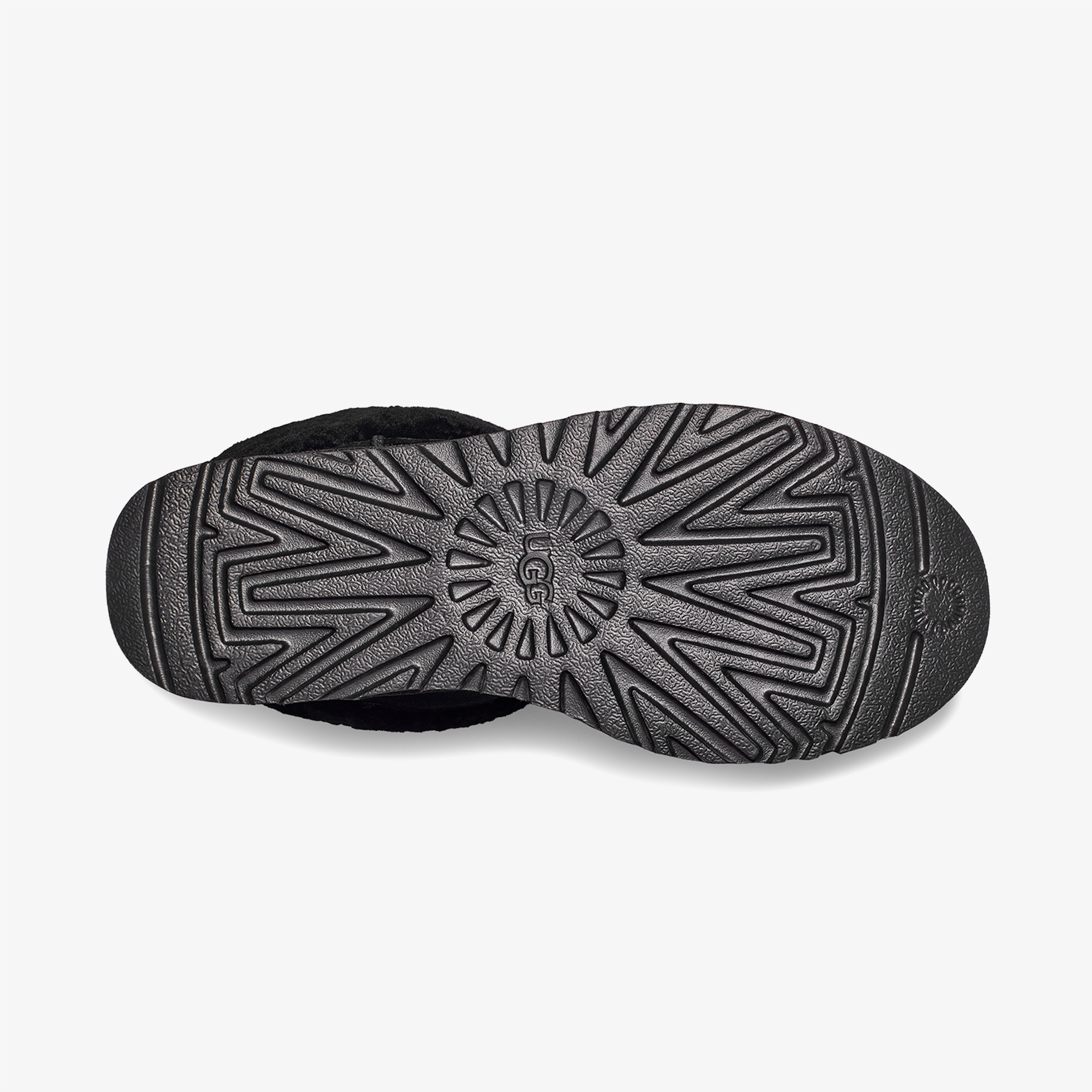 UGG Classic Ultra Mini Maxi Curly Kadın Siyah Bot