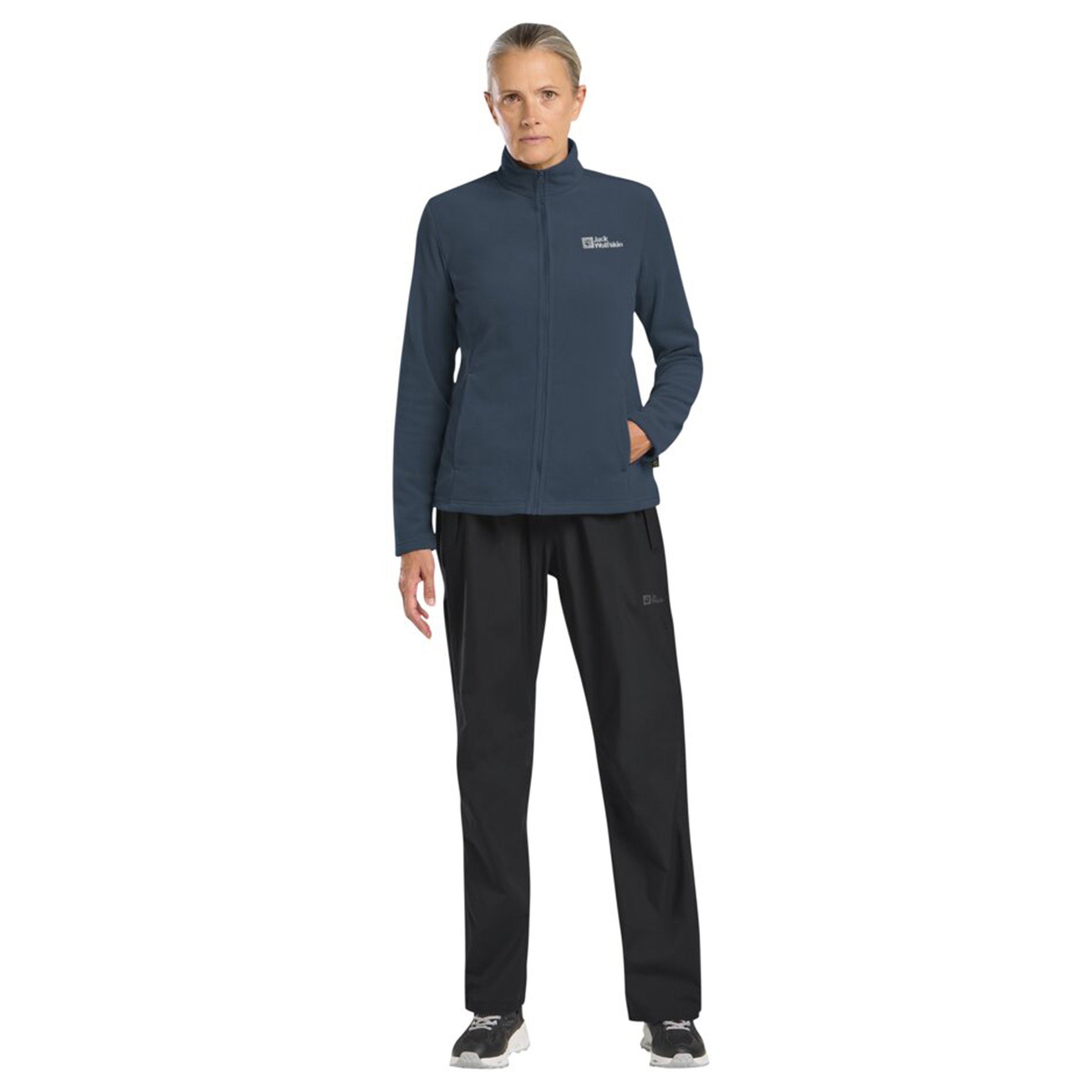 Jack Wolfskin Taunus Full Zipped Kadın Lacivert Ceket