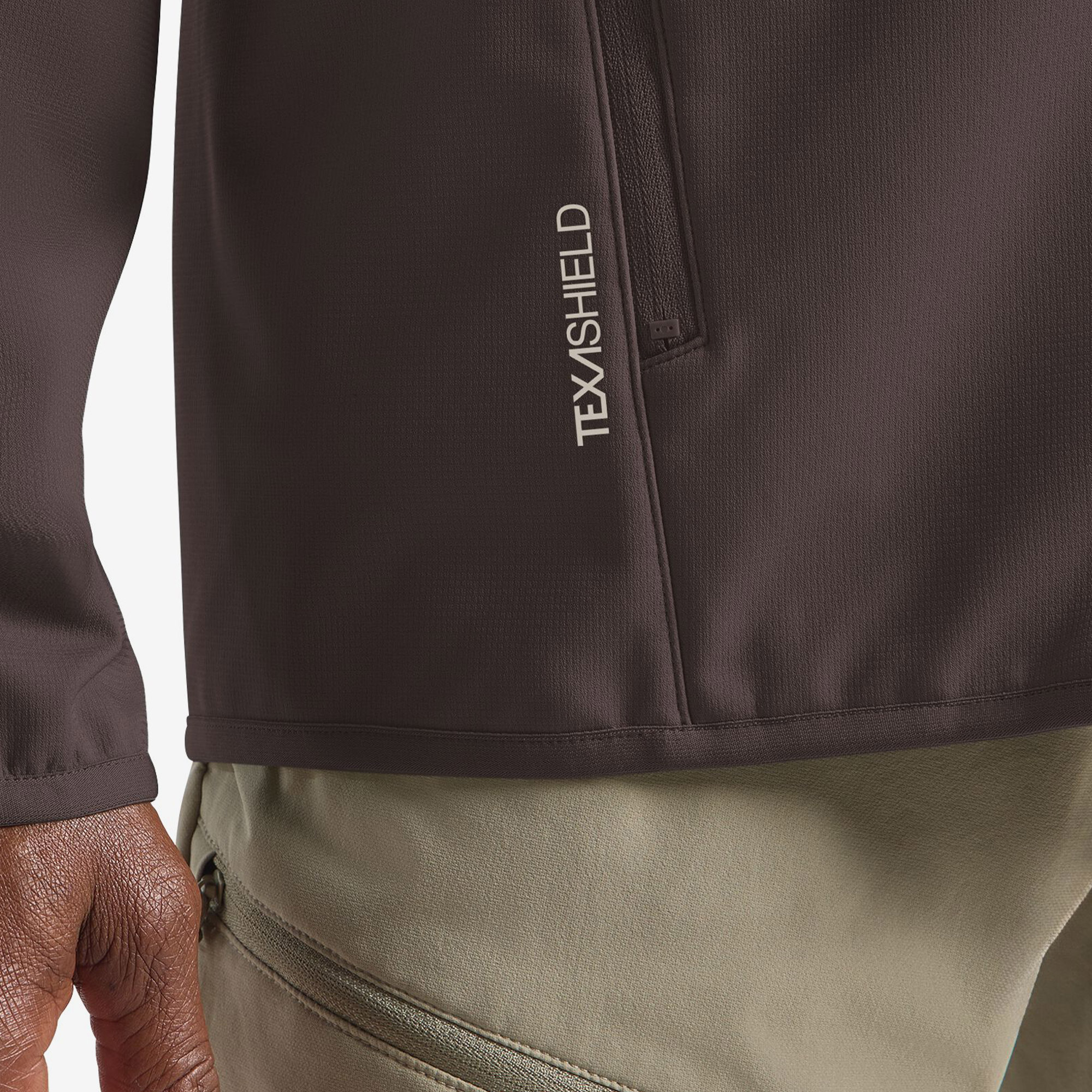 Jack Wolfskin Erkek Bornberg Softshell Kahverengi Ceket