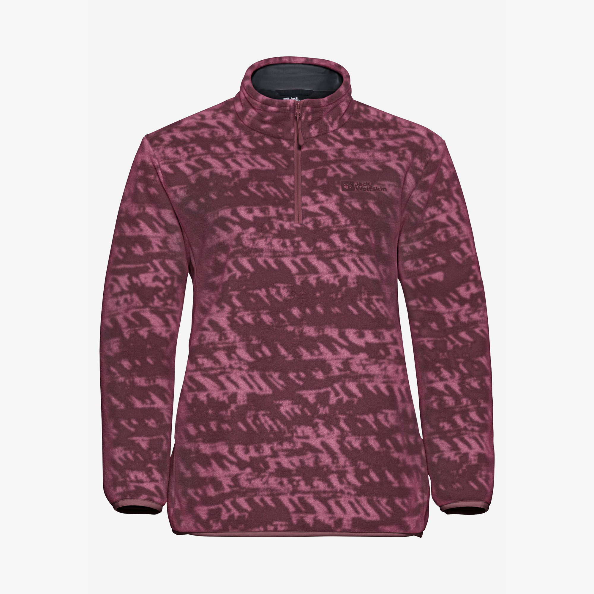 Jack Wolfskin Big Sky Half Zipped Kadın Mor Polar