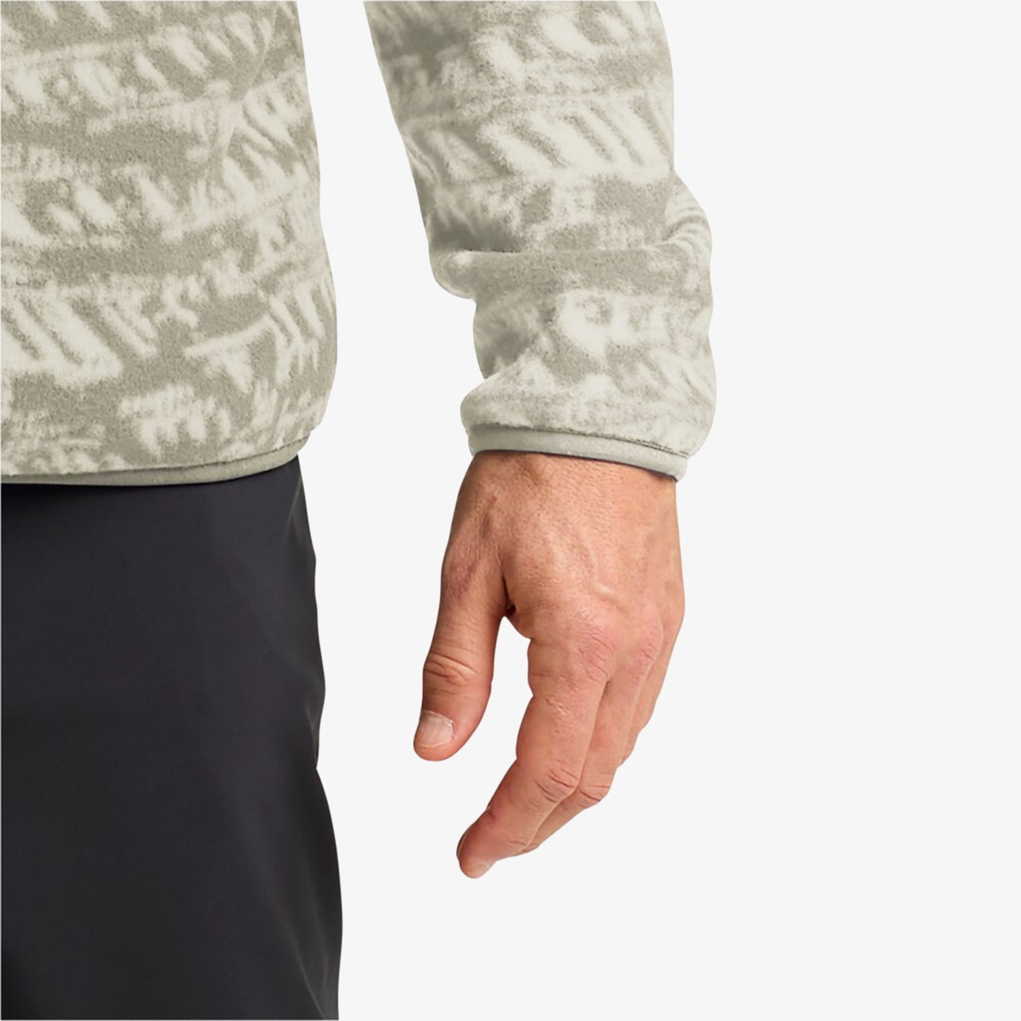 Jack Wolfskin Big Sky Half Zipped Erkek Bej Polar