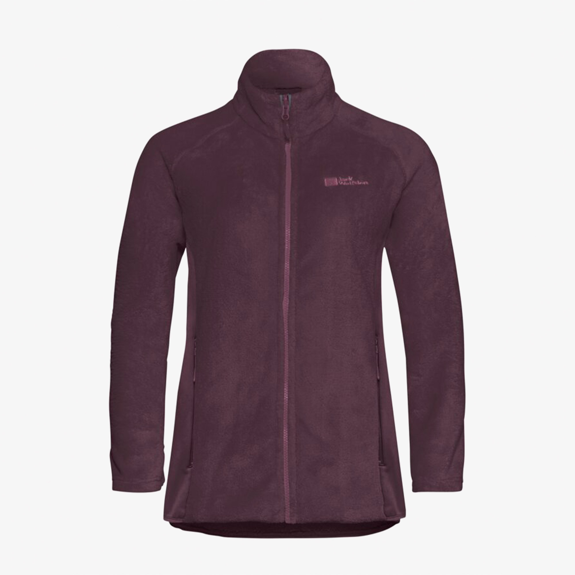 Jack Wolfskin Rotwand Full Zipped Kadın Mor Ceket