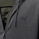 Erkek Relaxed Fit Kapüşonlu Gri Sweatshirt